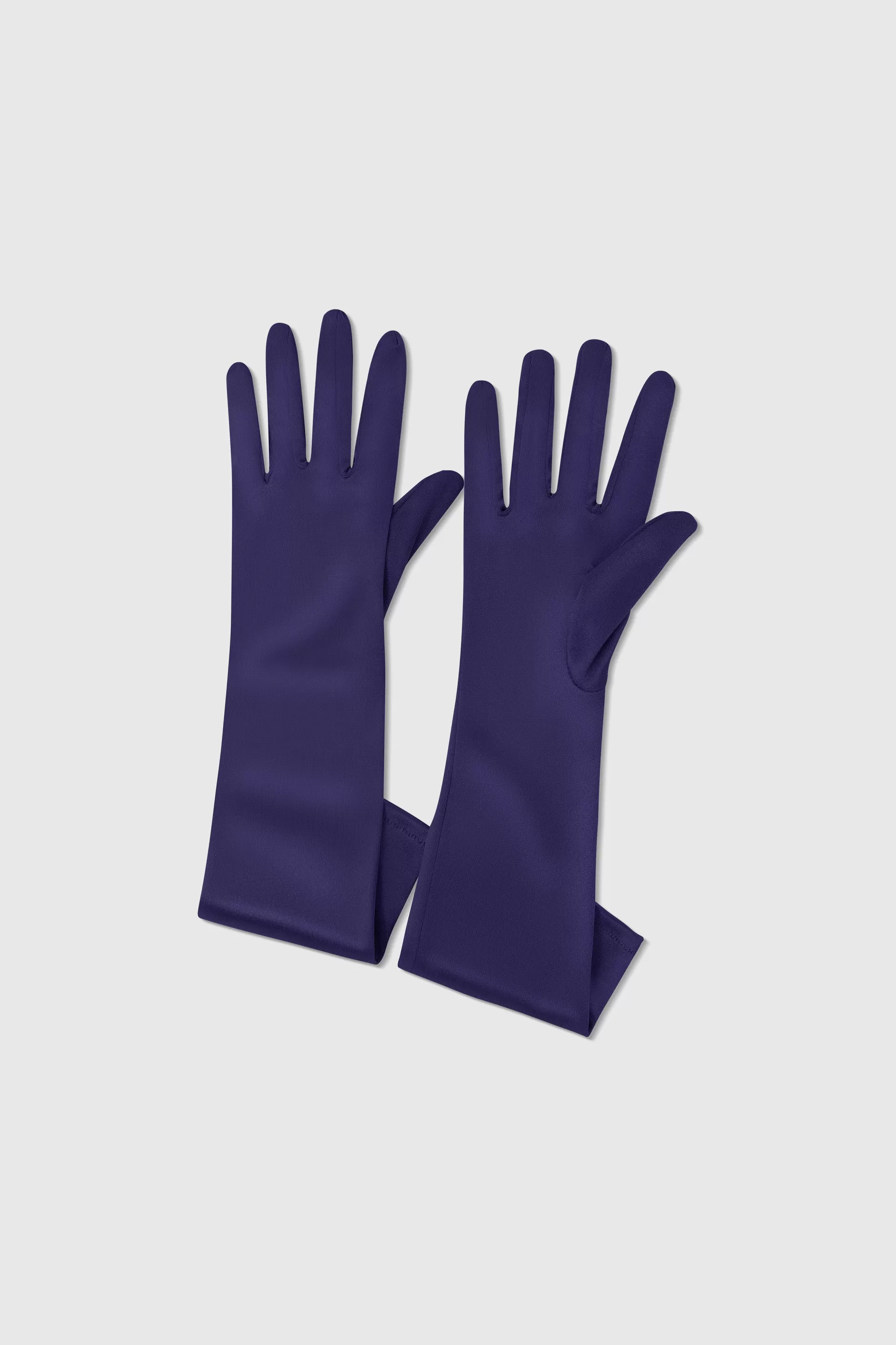 15 Long Satin Stretchy Flapper Gloves-BABEYOND Hot