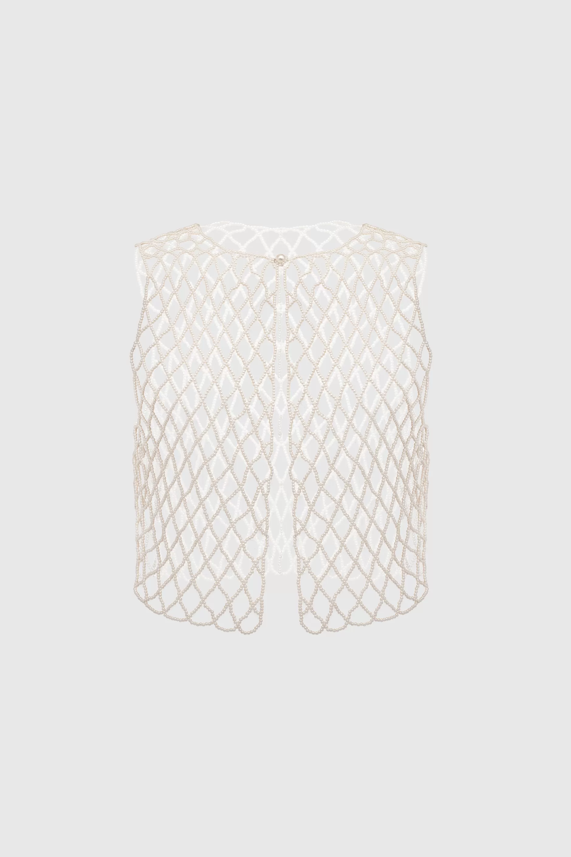 1920S Elegant Woven Pearl Vest Shawl-BABEYOND Flash Sale