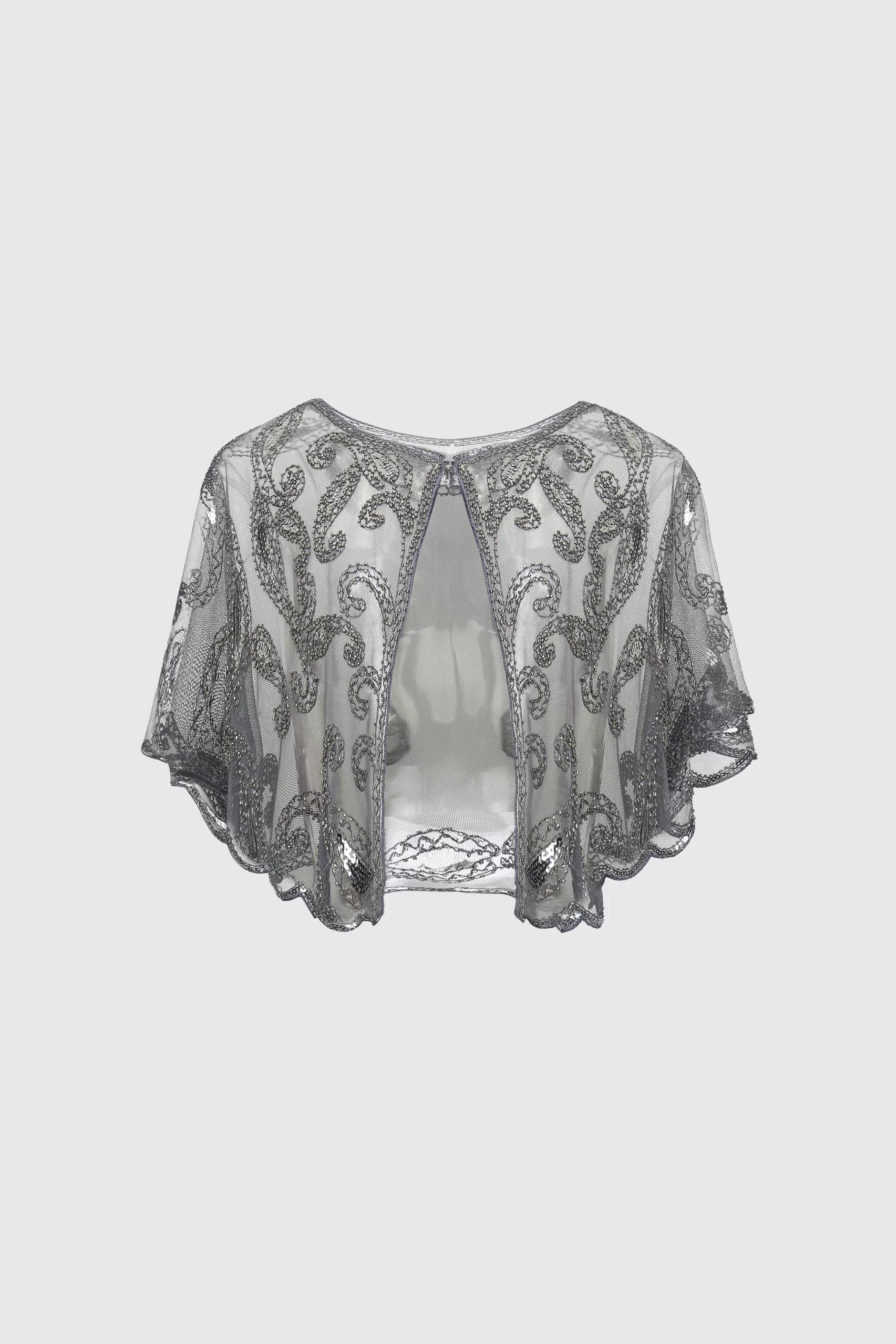 1920S Sequin Beaded Gatsby Shawl-BABEYOND Discount