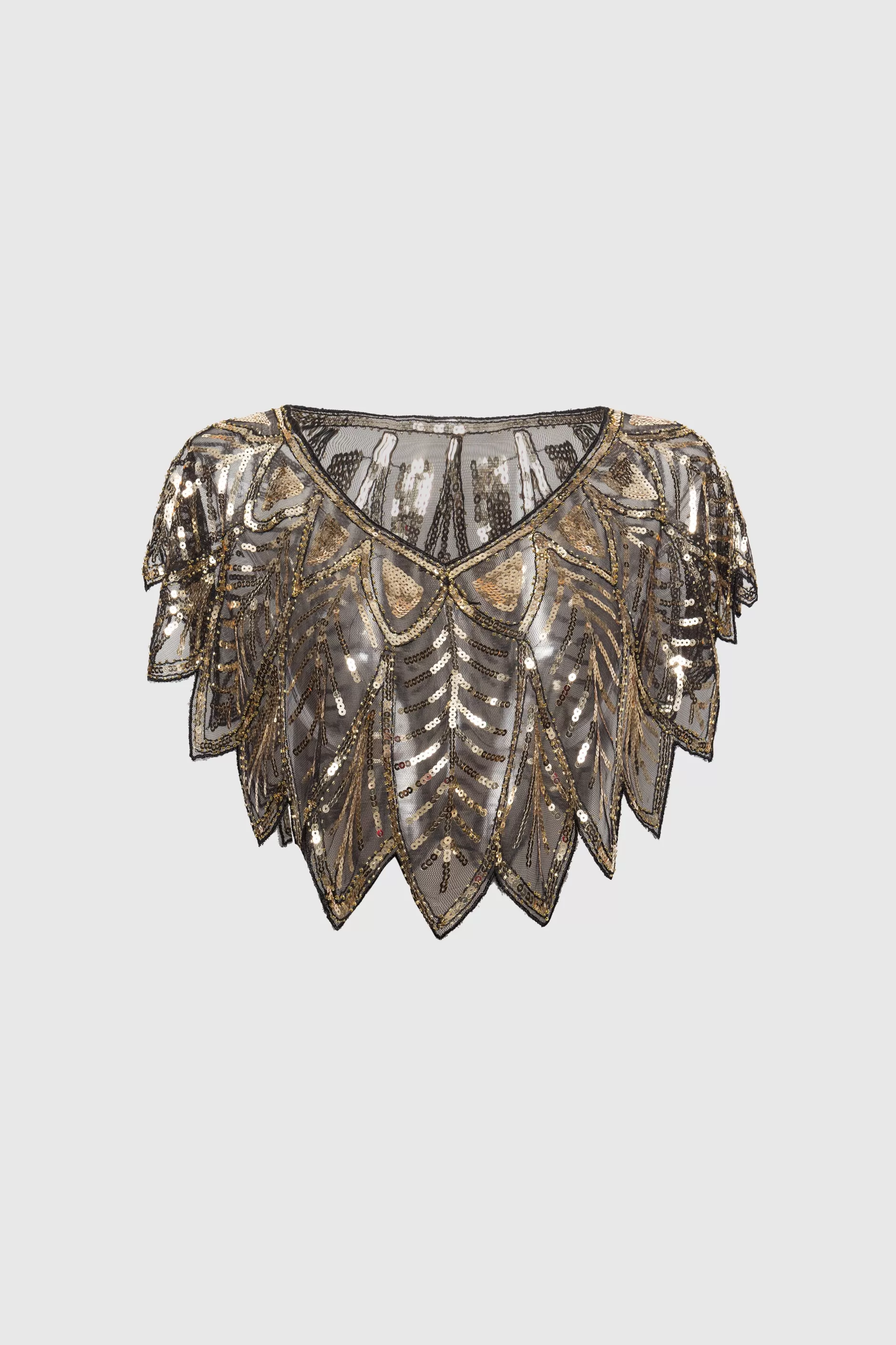 1920S Sequin Gatsby Flapper Shawl-BABEYOND Fashion