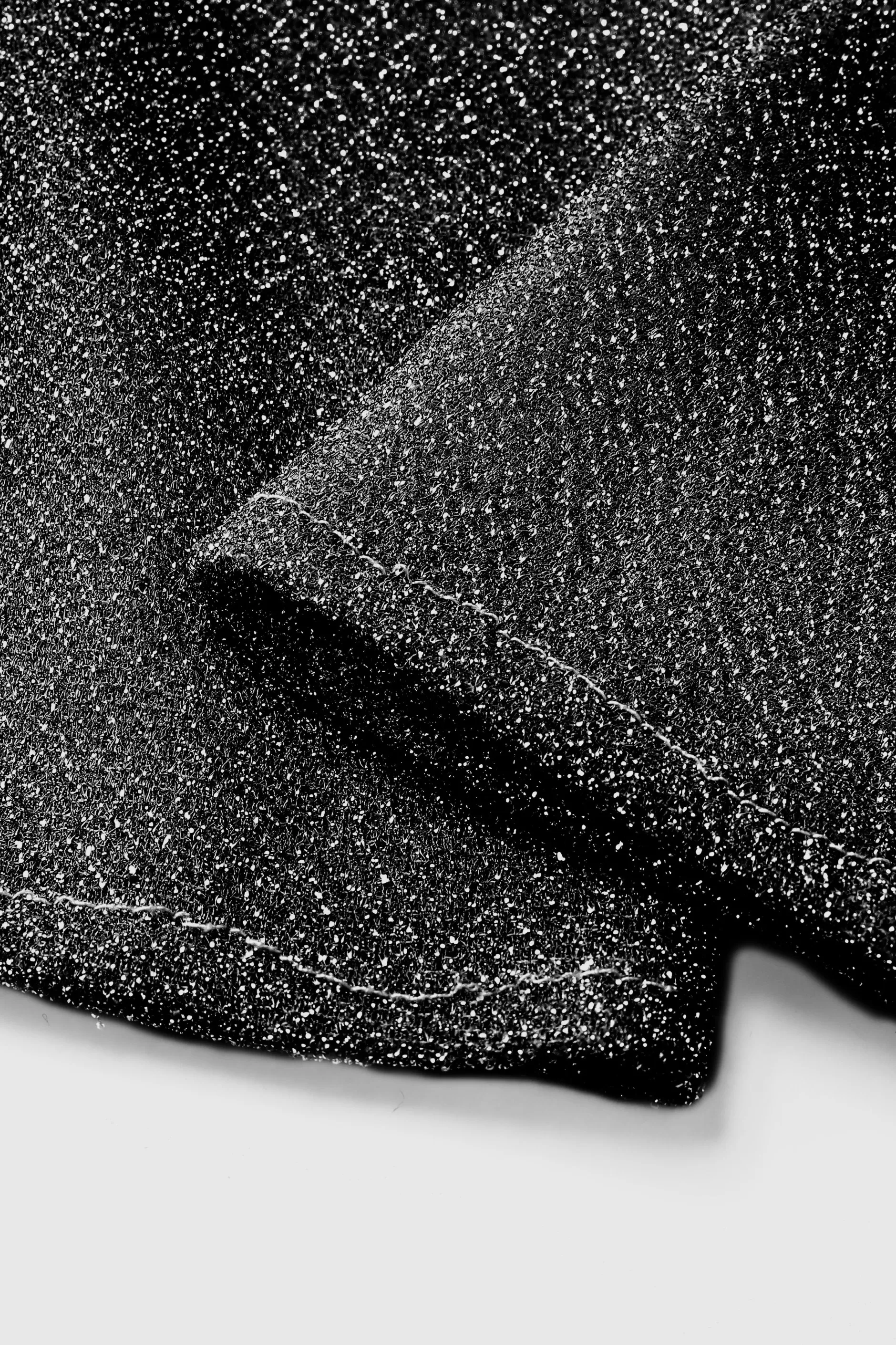 20.5 Glitter Mesh Elbow Length Gloves-BABEYOND Online