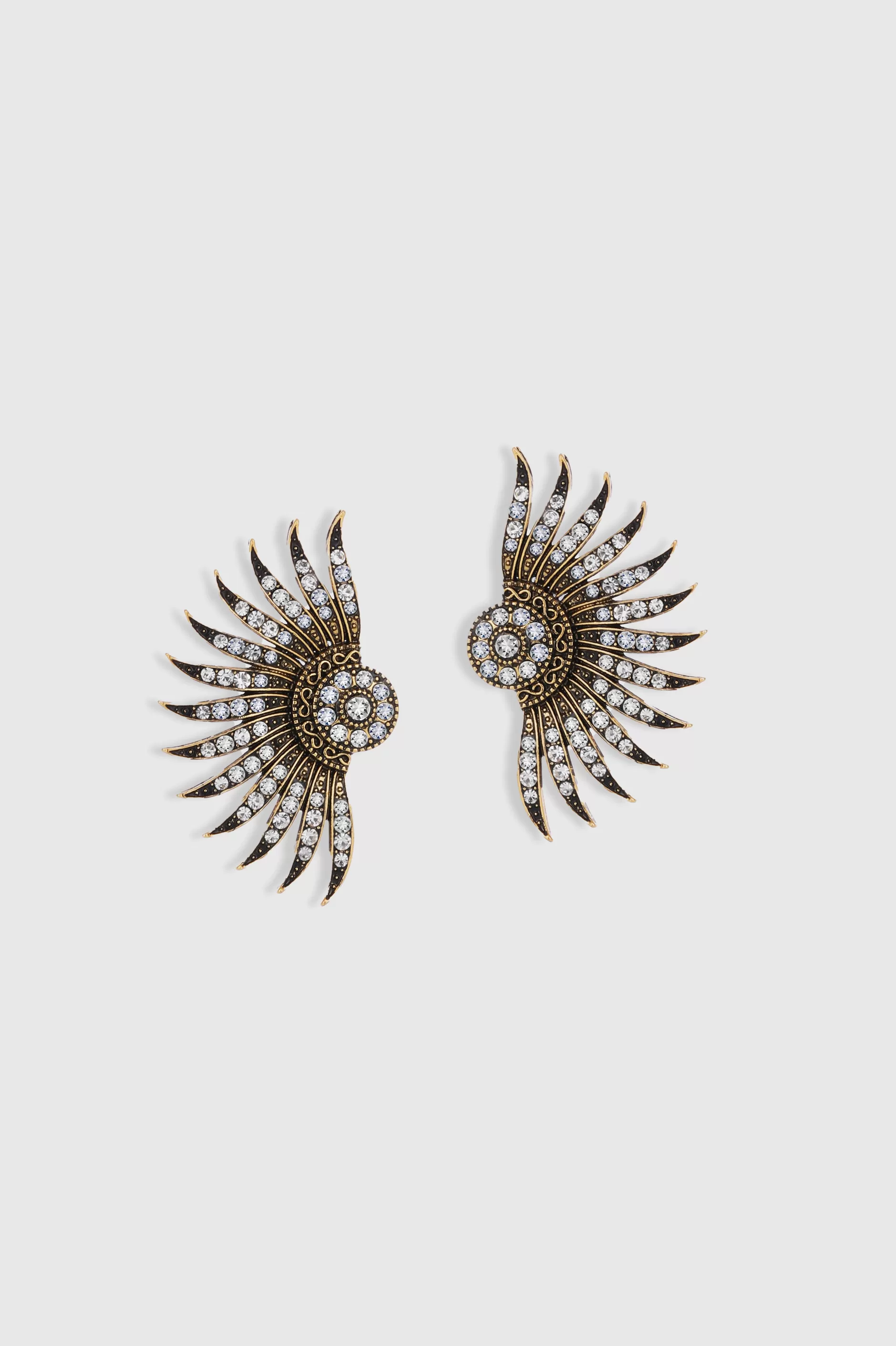 Antique Retro Zircon Studded Earrings-BABEYOND Discount