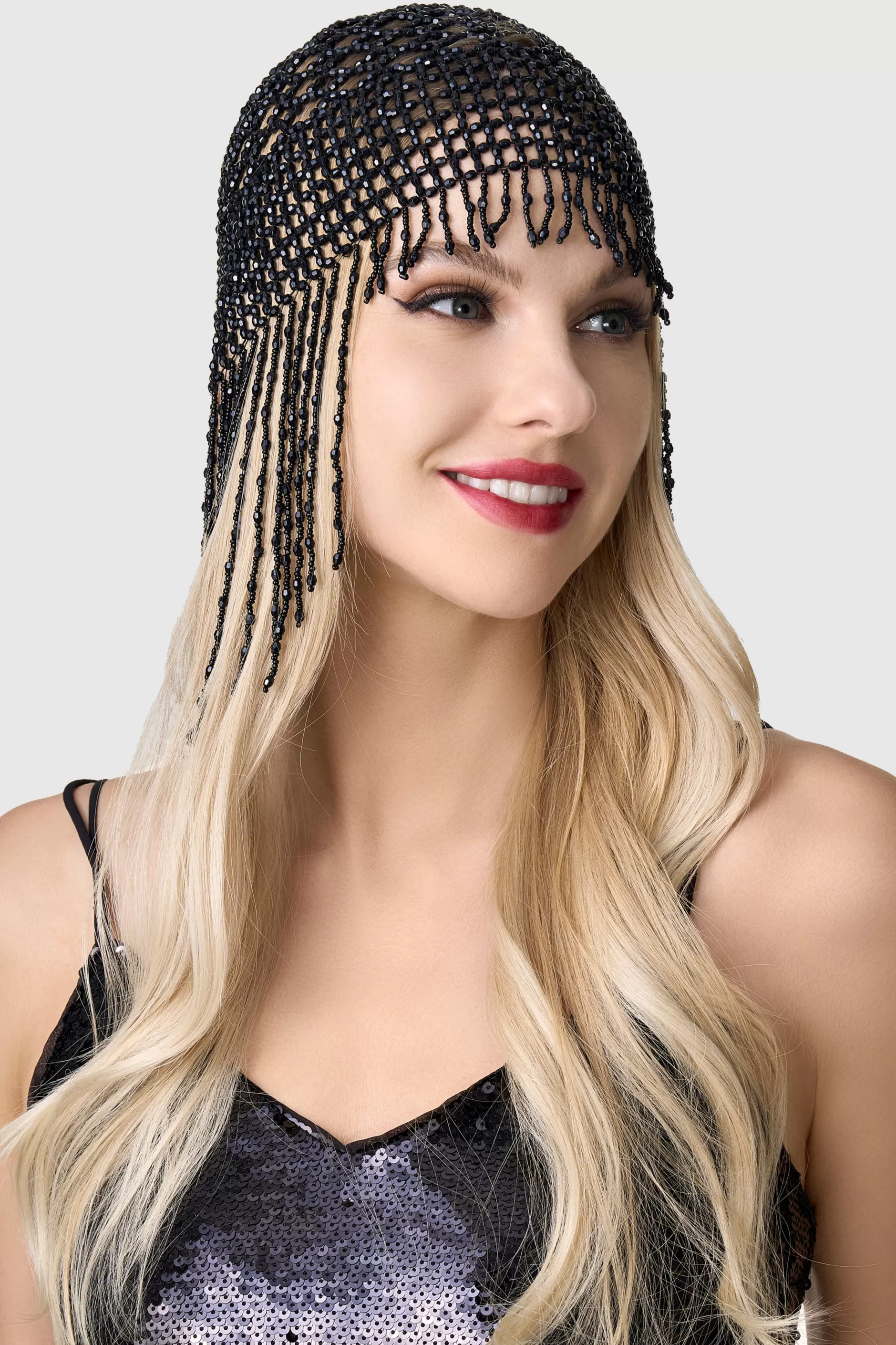 Antique Starry Crystal Cap Headpiece-BABEYOND Discount