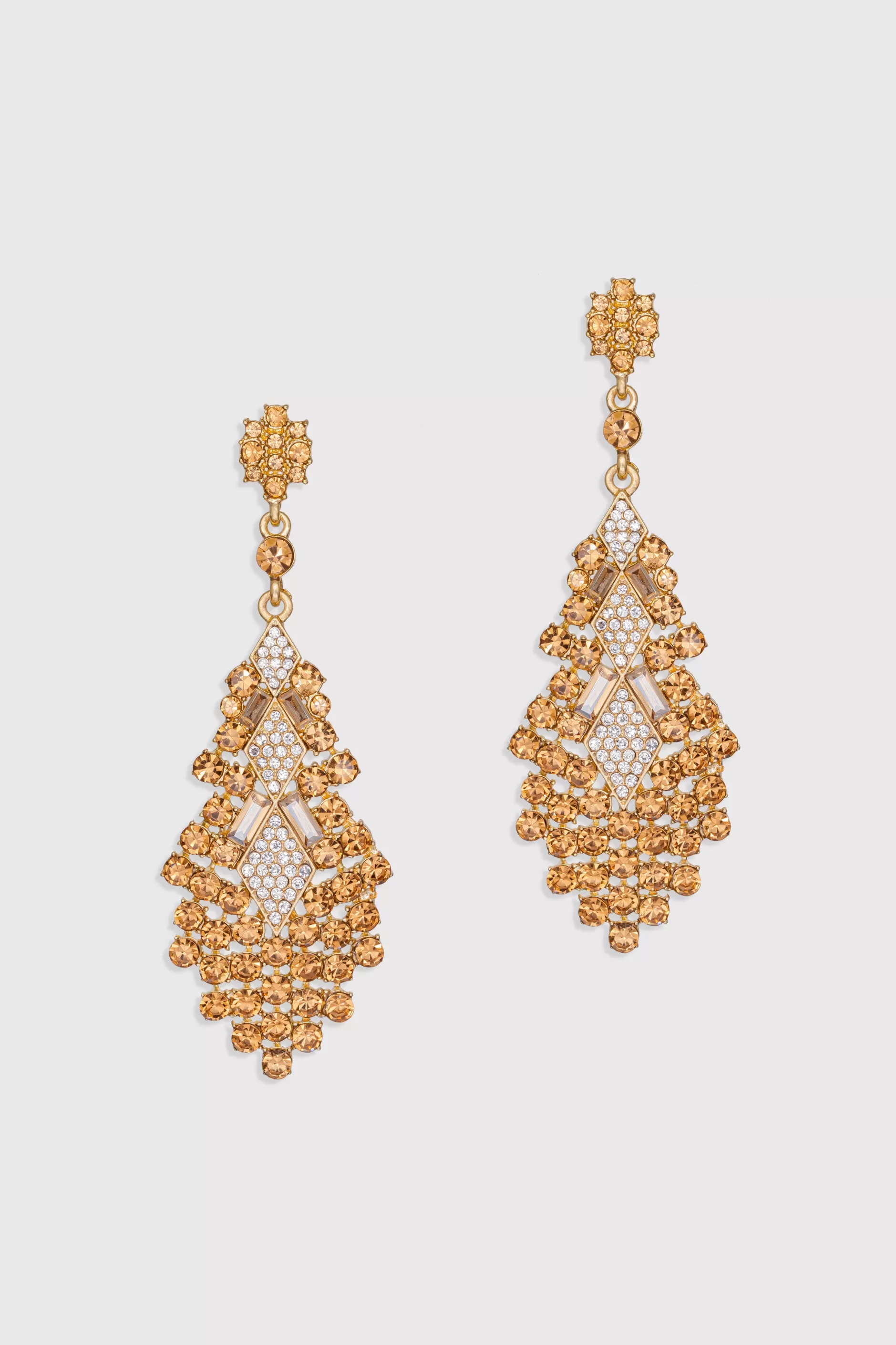 Art Deco Bohemian Beaded Earrings-BABEYOND New
