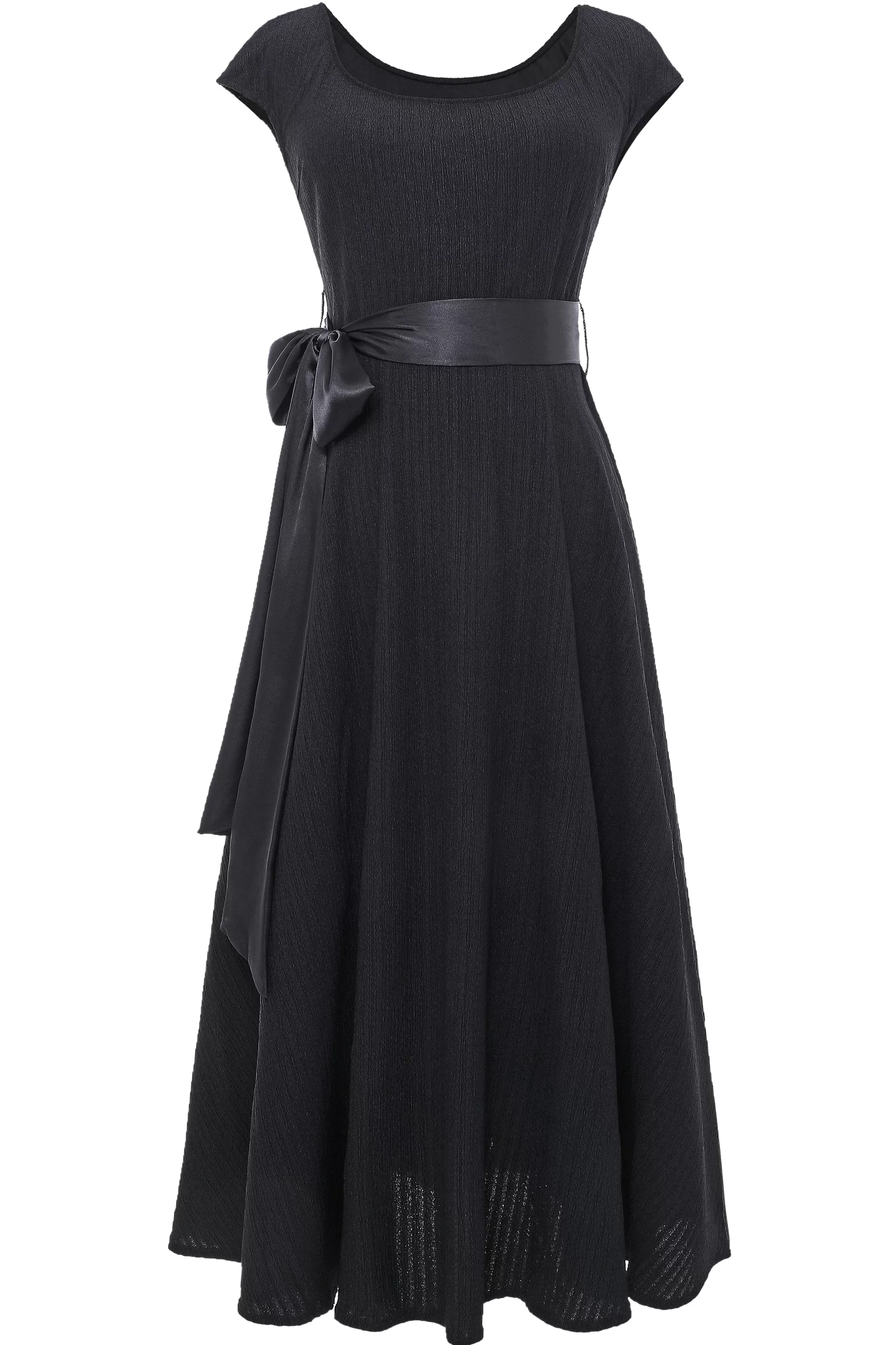 Cape Sleeve Square Neck A-Line Formal Dress-BABEYOND Online