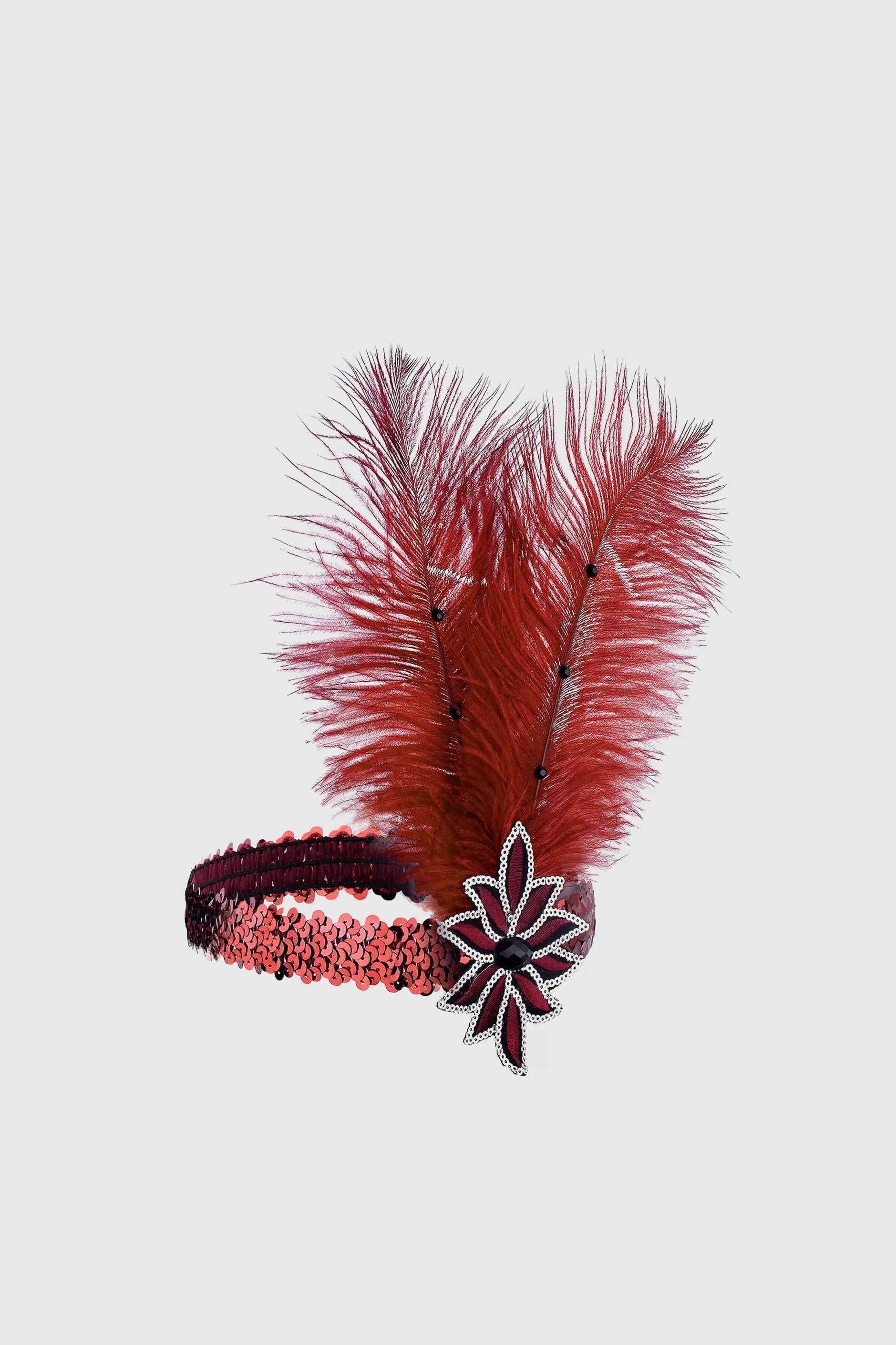 Carnival Sequined Showgirl Headband-BABEYOND Cheap
