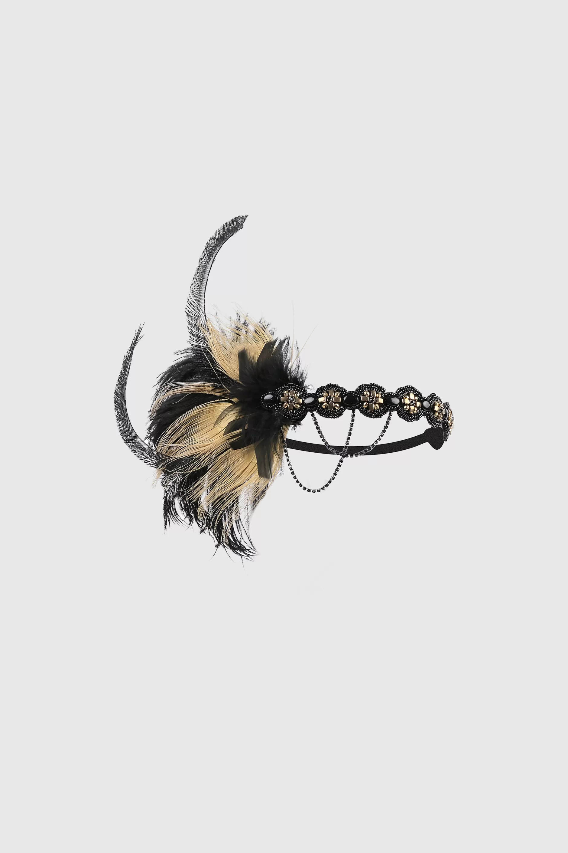 Carnival Sequined Showgirl Headpiece-BABEYOND Best Sale