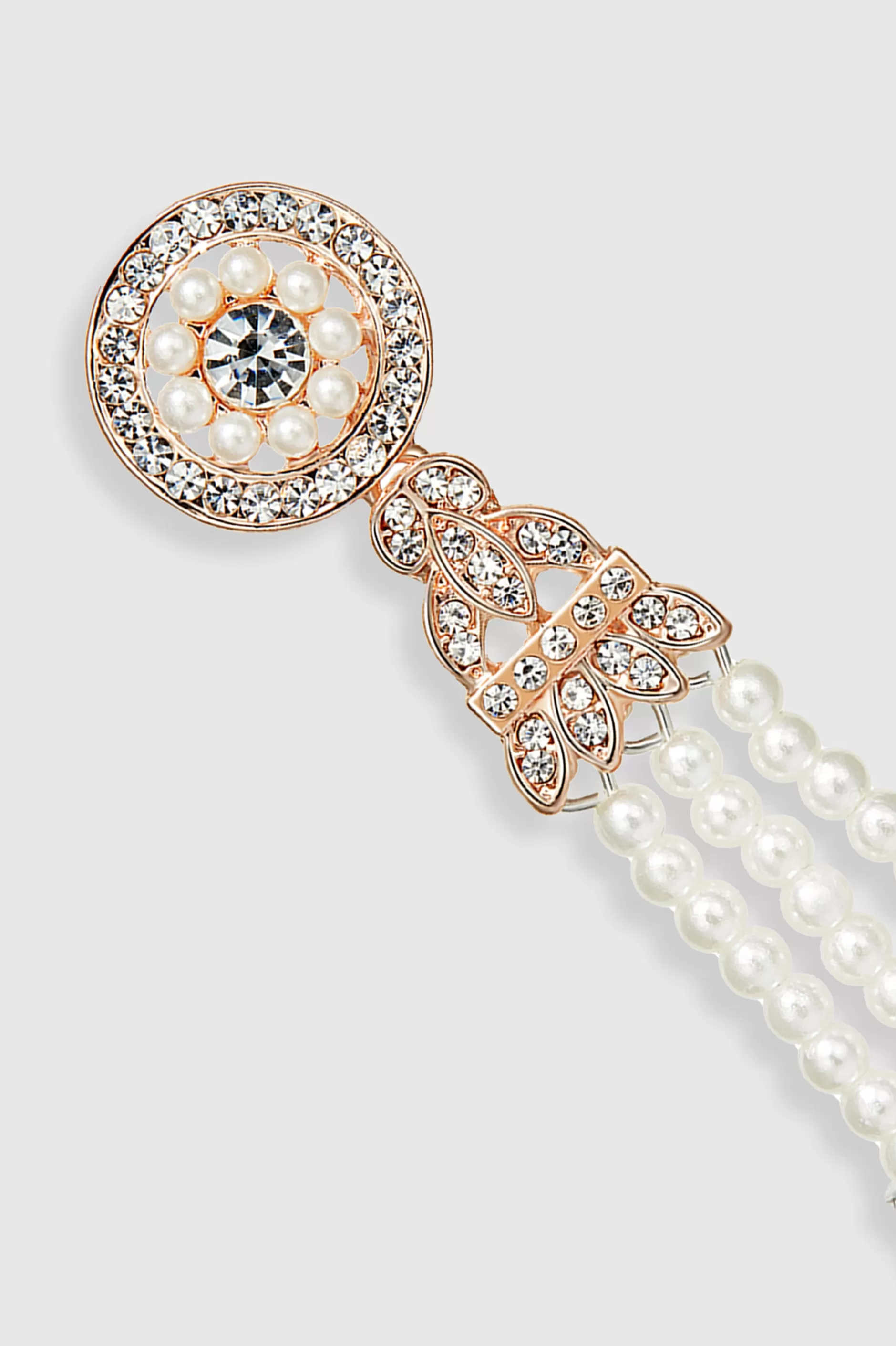 Classic Zircon Studded Pearl Earrings-BABEYOND Store
