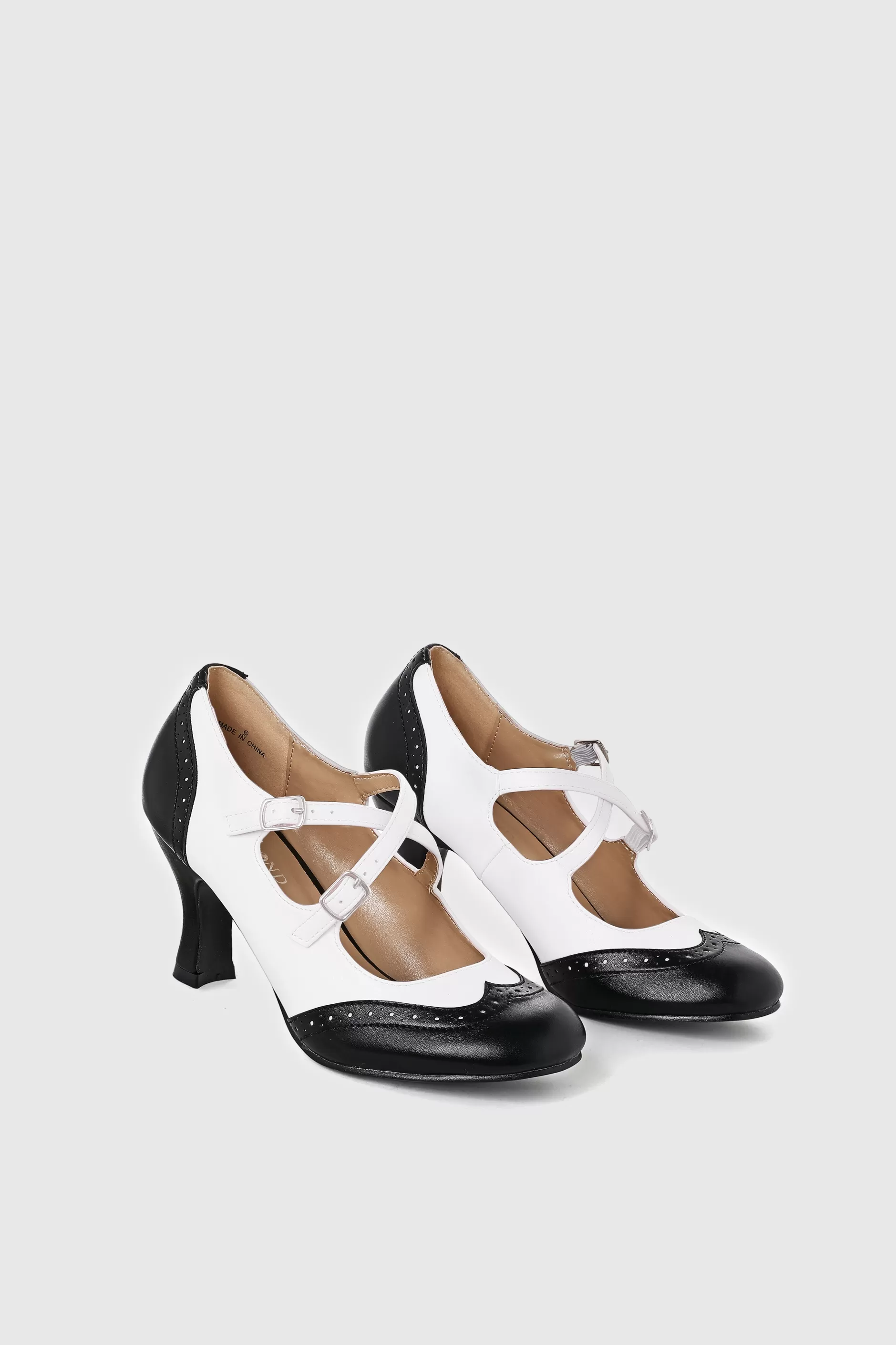 Closed Toe Ankle Cross Strap Shoes-BABEYOND Outlet