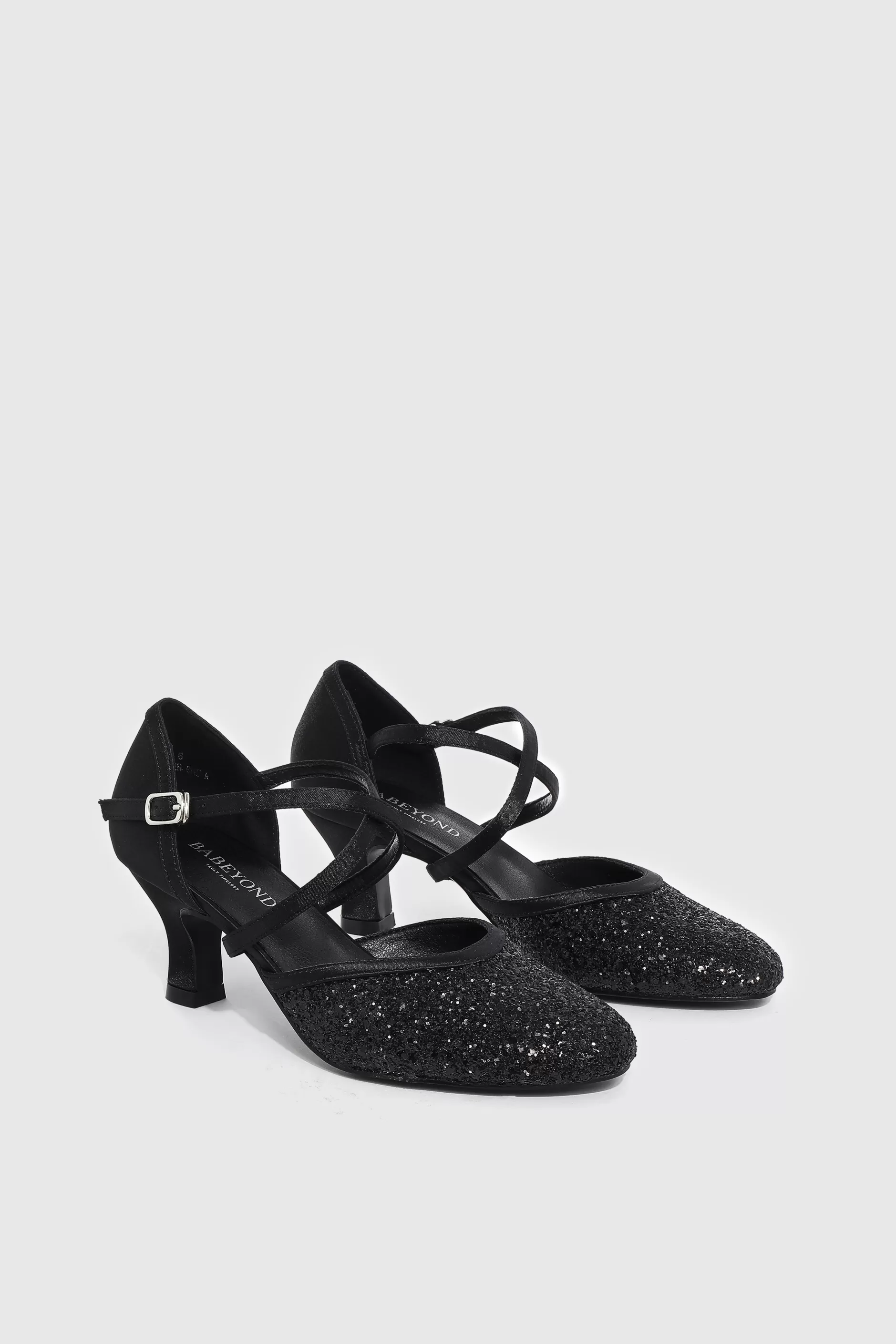 Closed Toe Flash Latin Dance Shoes-BABEYOND Hot