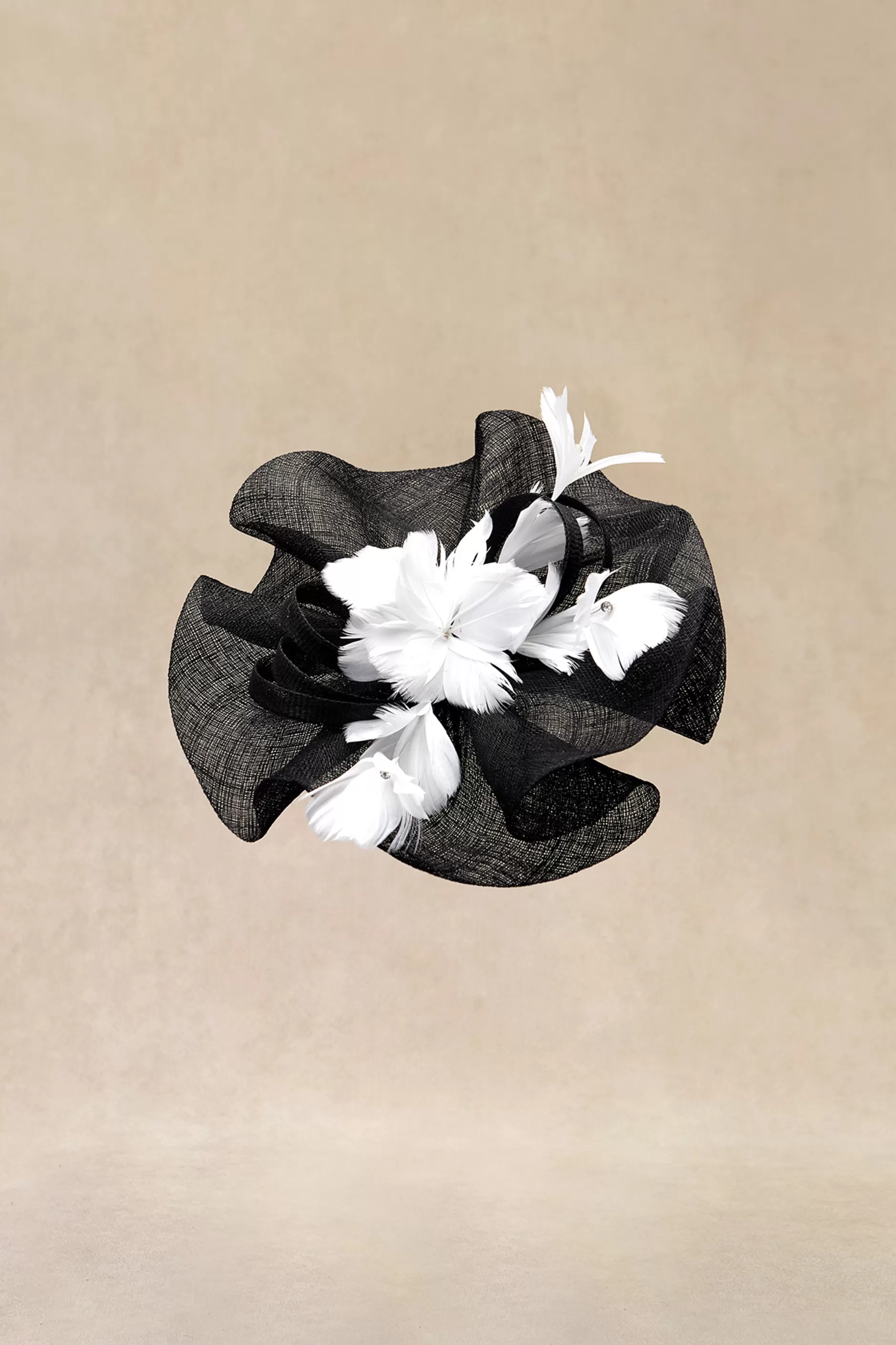Elegant Floral Feather Mesh Fascinator-BABEYOND Best Sale