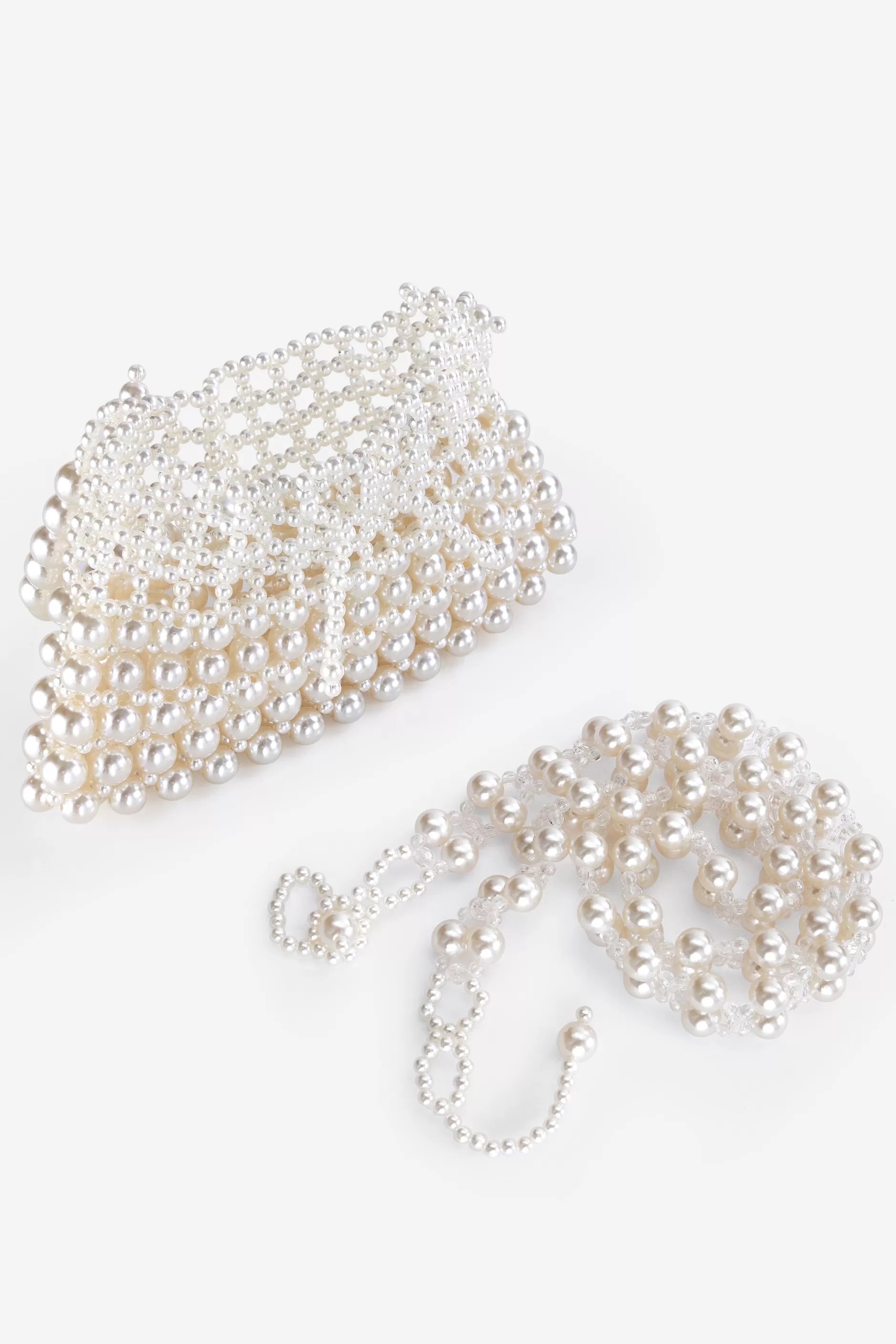Embellished Pearl Beaded Cocktail Party Bag-BABEYOND Store
