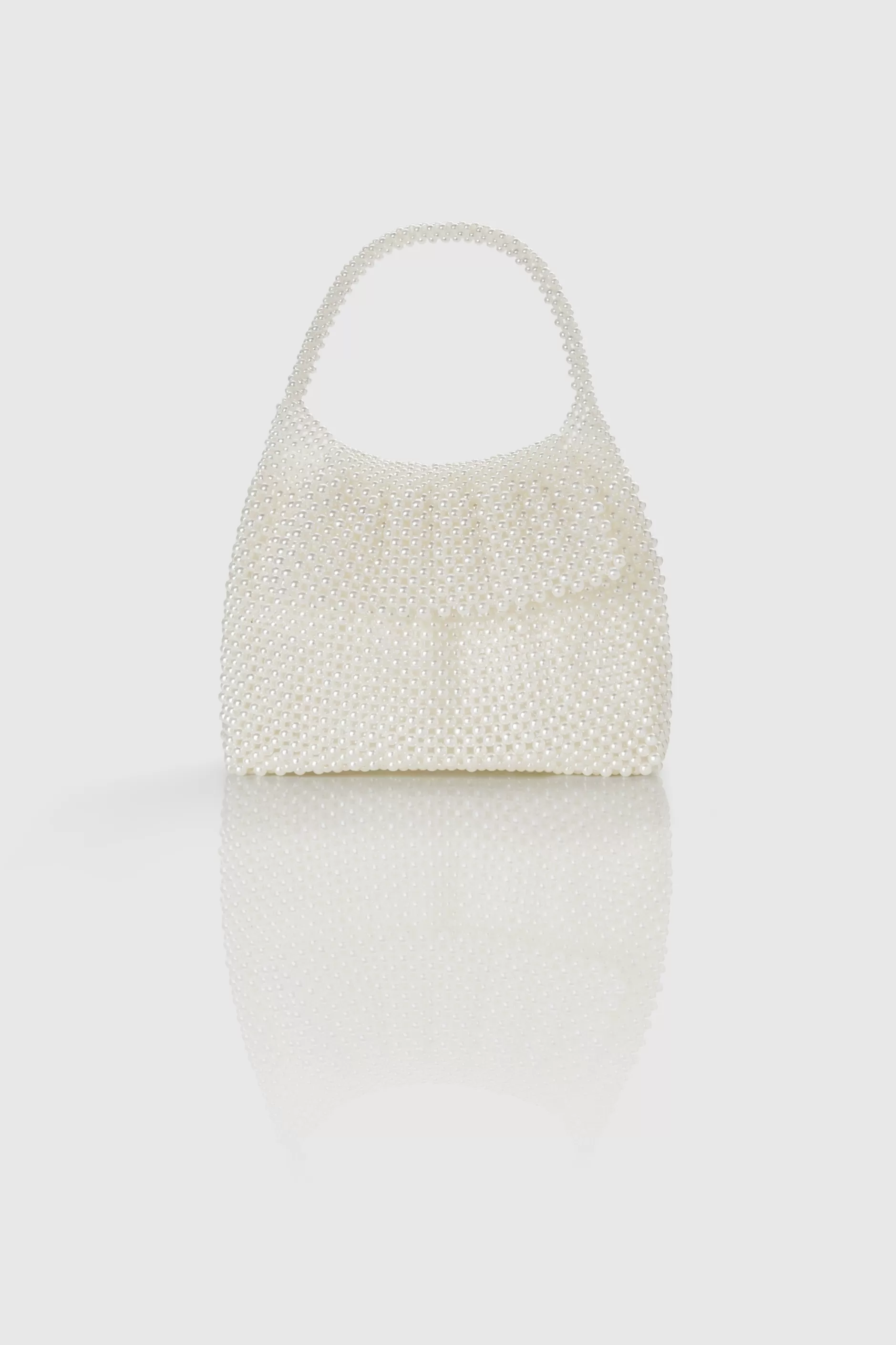 Embellished Pearl Flap Evening Shoulder Bag-BABEYOND Hot
