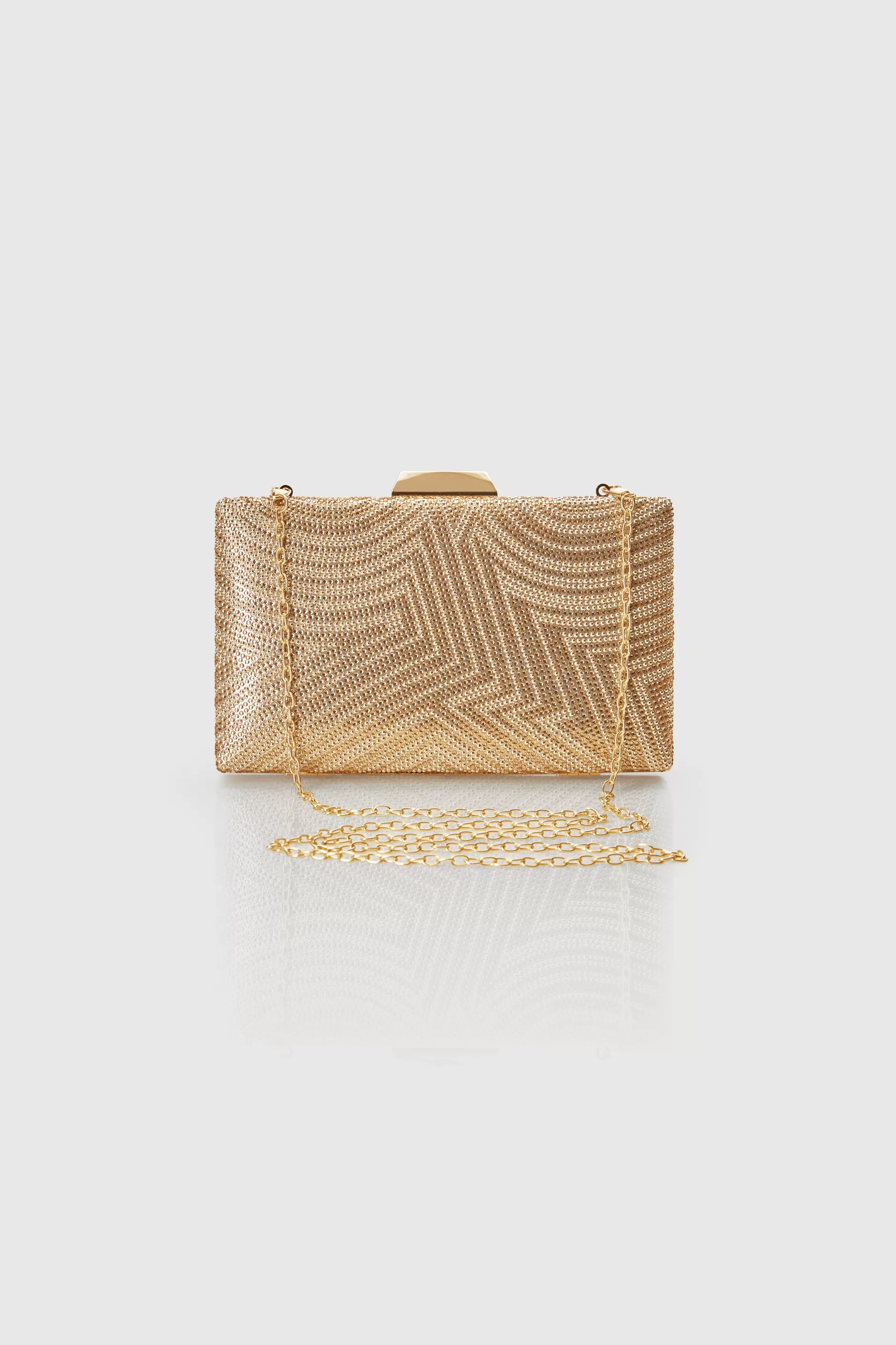 Embellished Rhinestone Cocktail Clutch Purse-BABEYOND Cheap