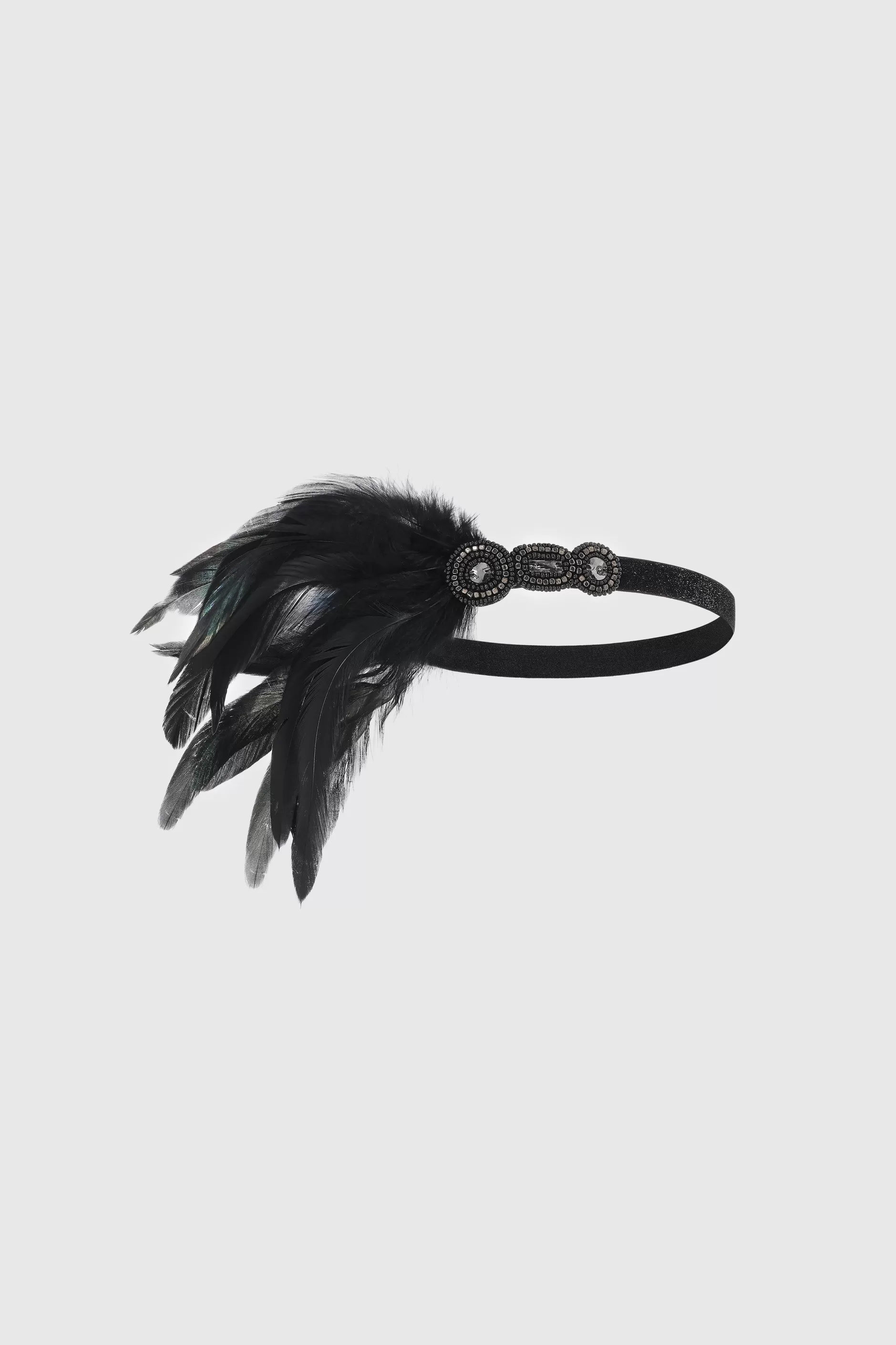Embellished Shimmer Headdress-BABEYOND Sale