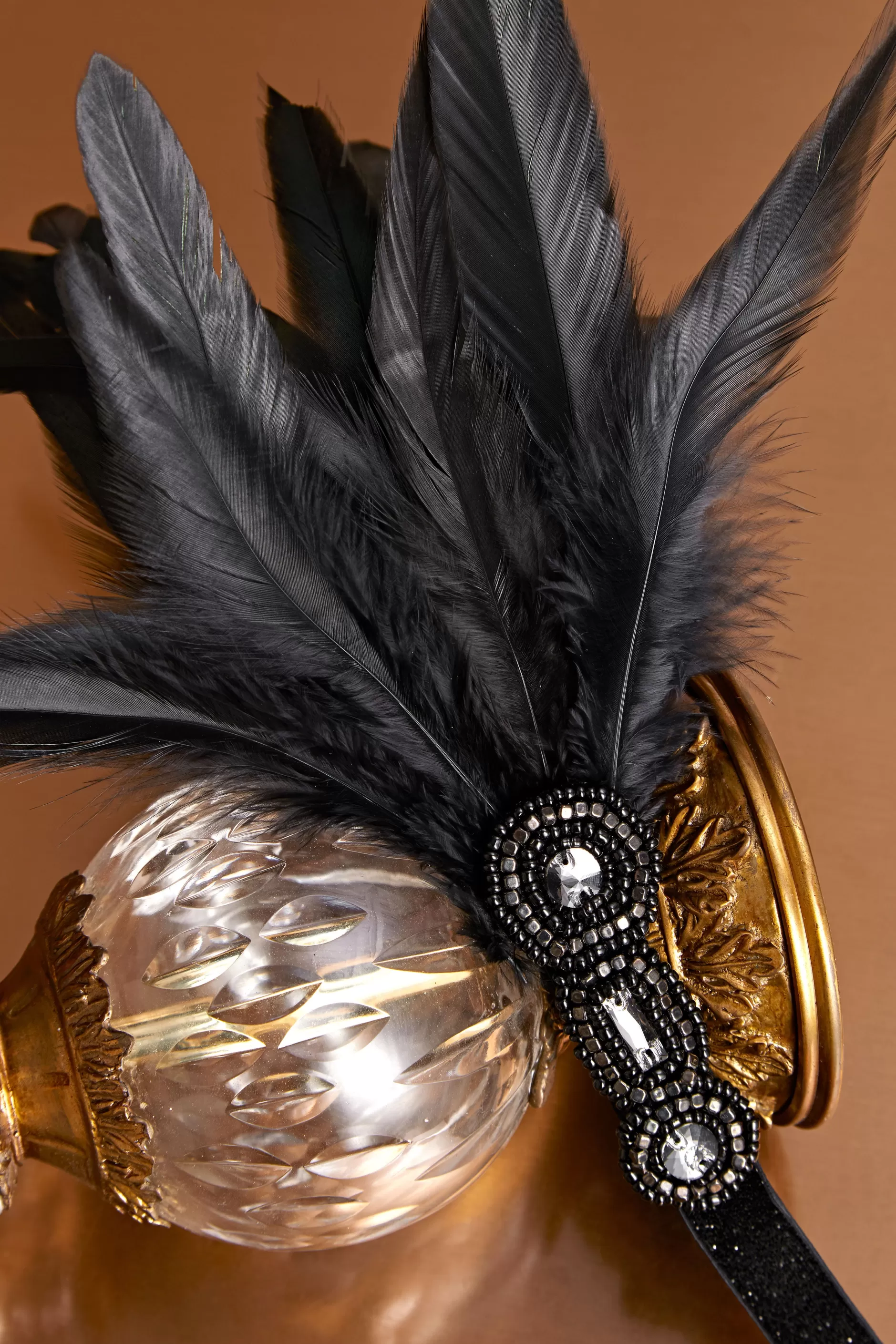 Embellished Shimmer Headdress-BABEYOND Sale