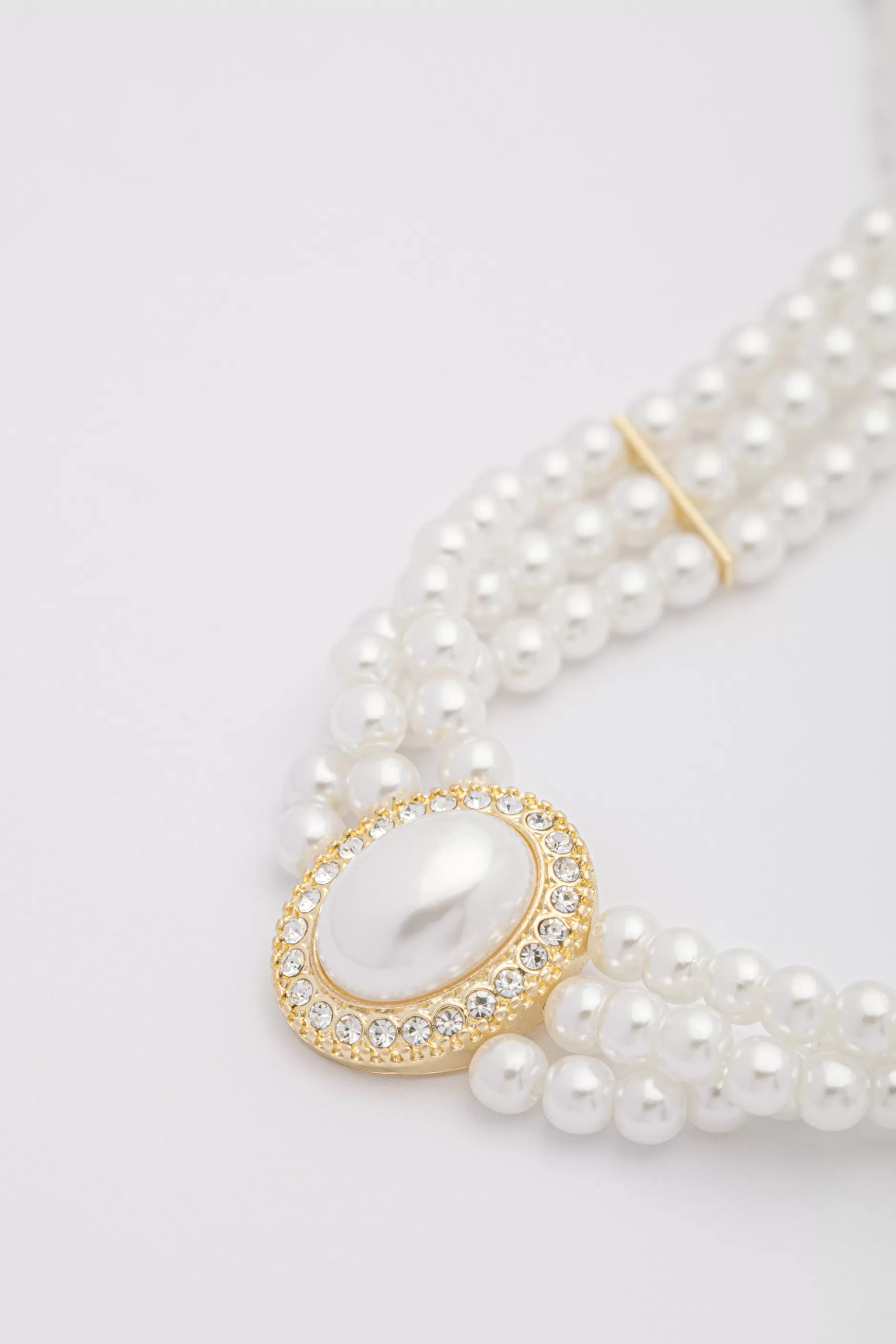 Gorgeous Pearl Choker Necklace Set-BABEYOND Cheap