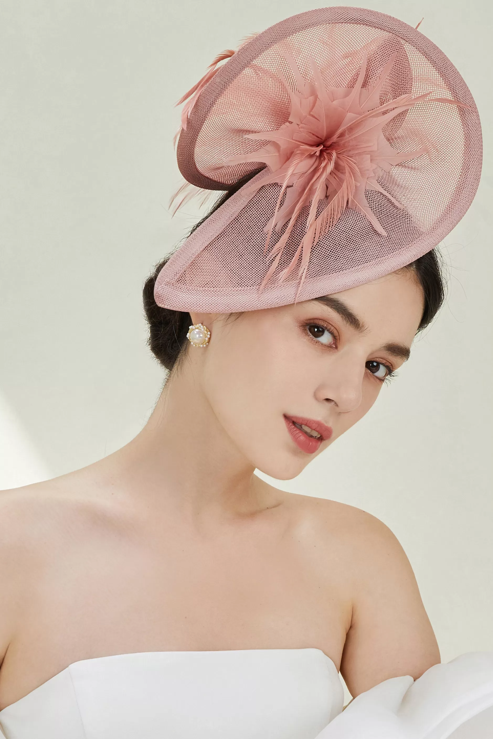 Irregular Brim Cocktail Fascinator-BABEYOND Cheap