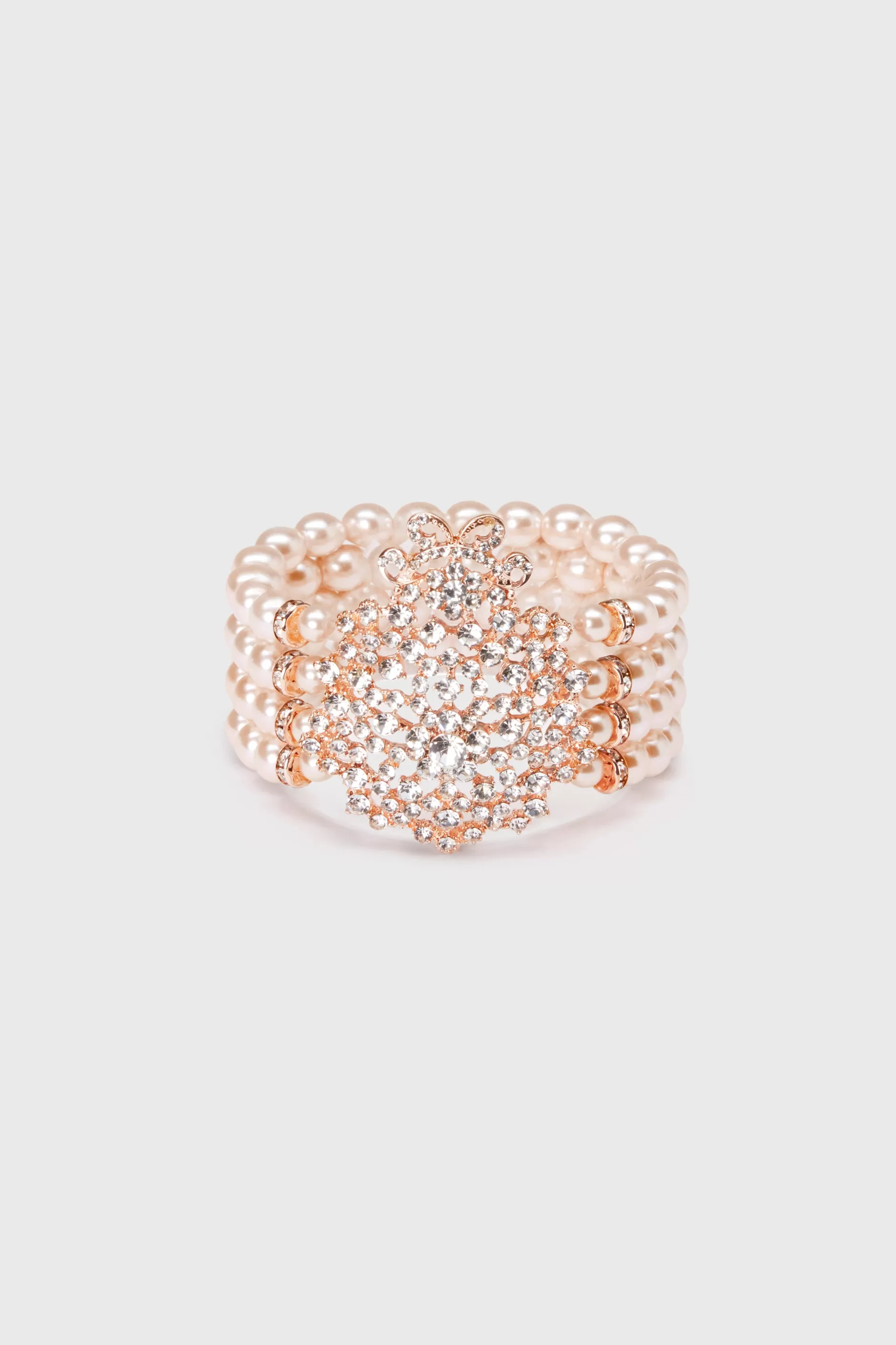 Luxury Multi-Layered Elastic Pearl Bracelet-BABEYOND Cheap