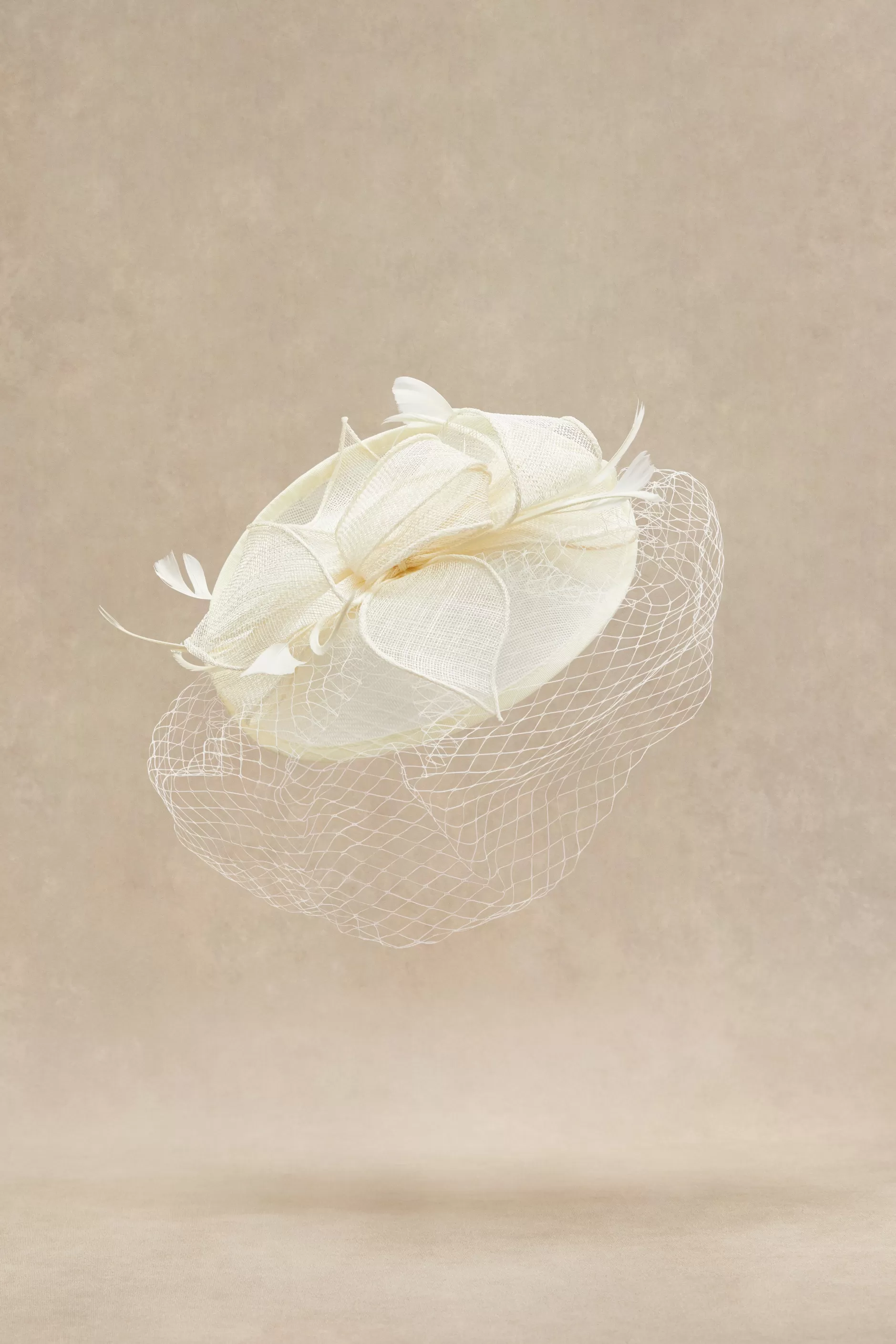 Mesh Bow Knots Pillbox Fascinator-BABEYOND Discount