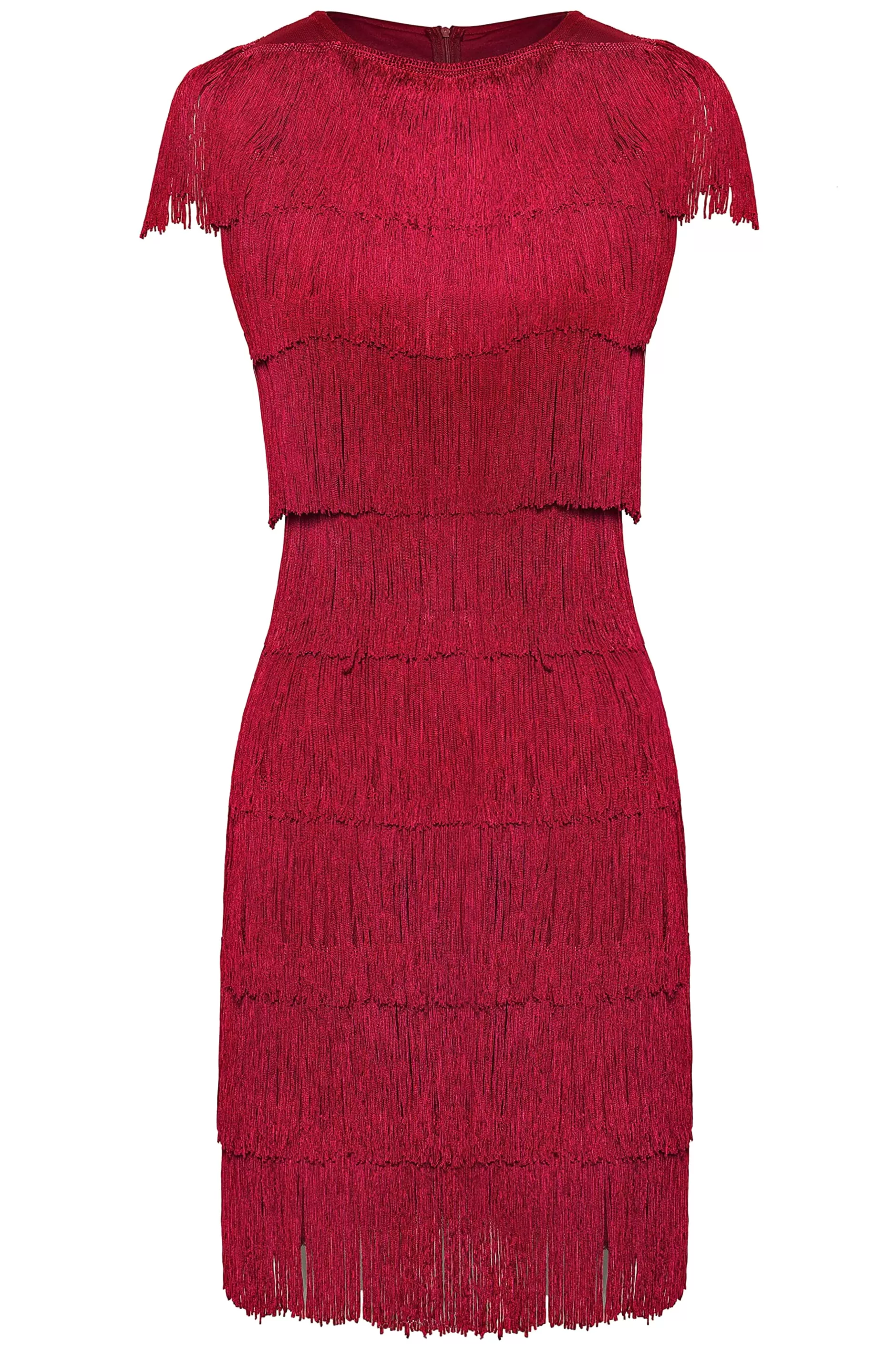 Mini Tie Tassel Art Deco Party Dress-BABEYOND Outlet