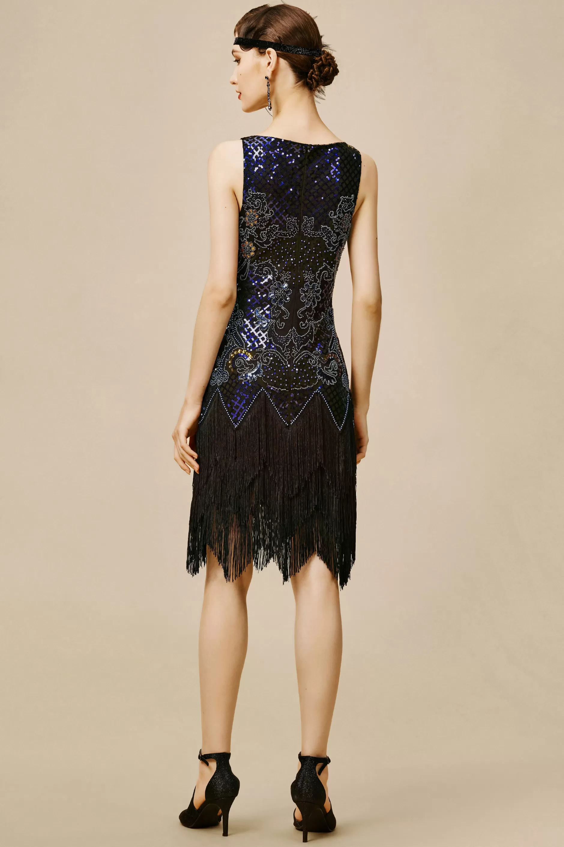Princesse Tam Tam Cut Out Flapper Dress-BABEYOND Shop