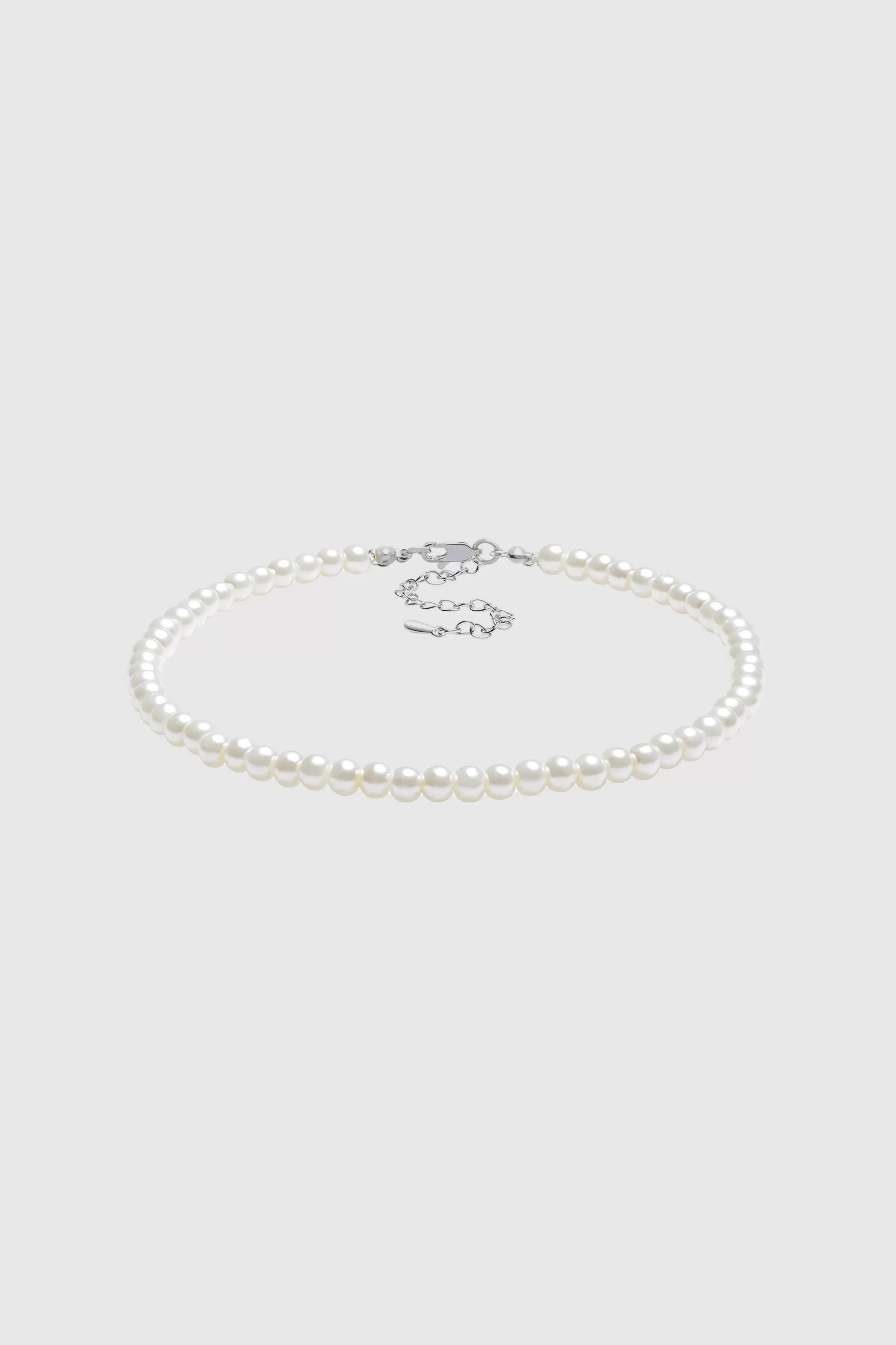 Remarkable Lustrous Imitation Pearl Choker-BABEYOND Discount