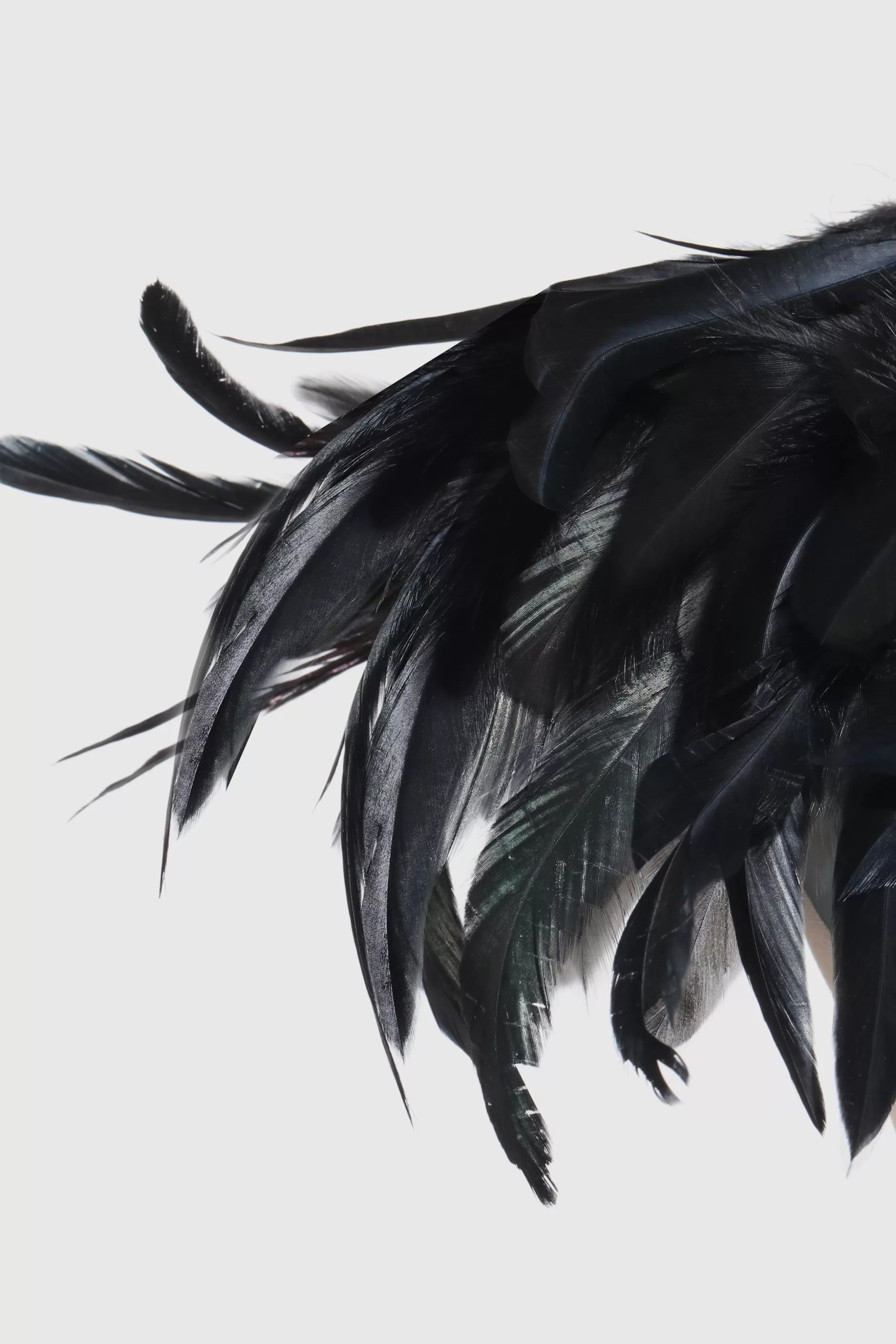 Retro 1920S Stunning Feather Shawl-BABEYOND Discount