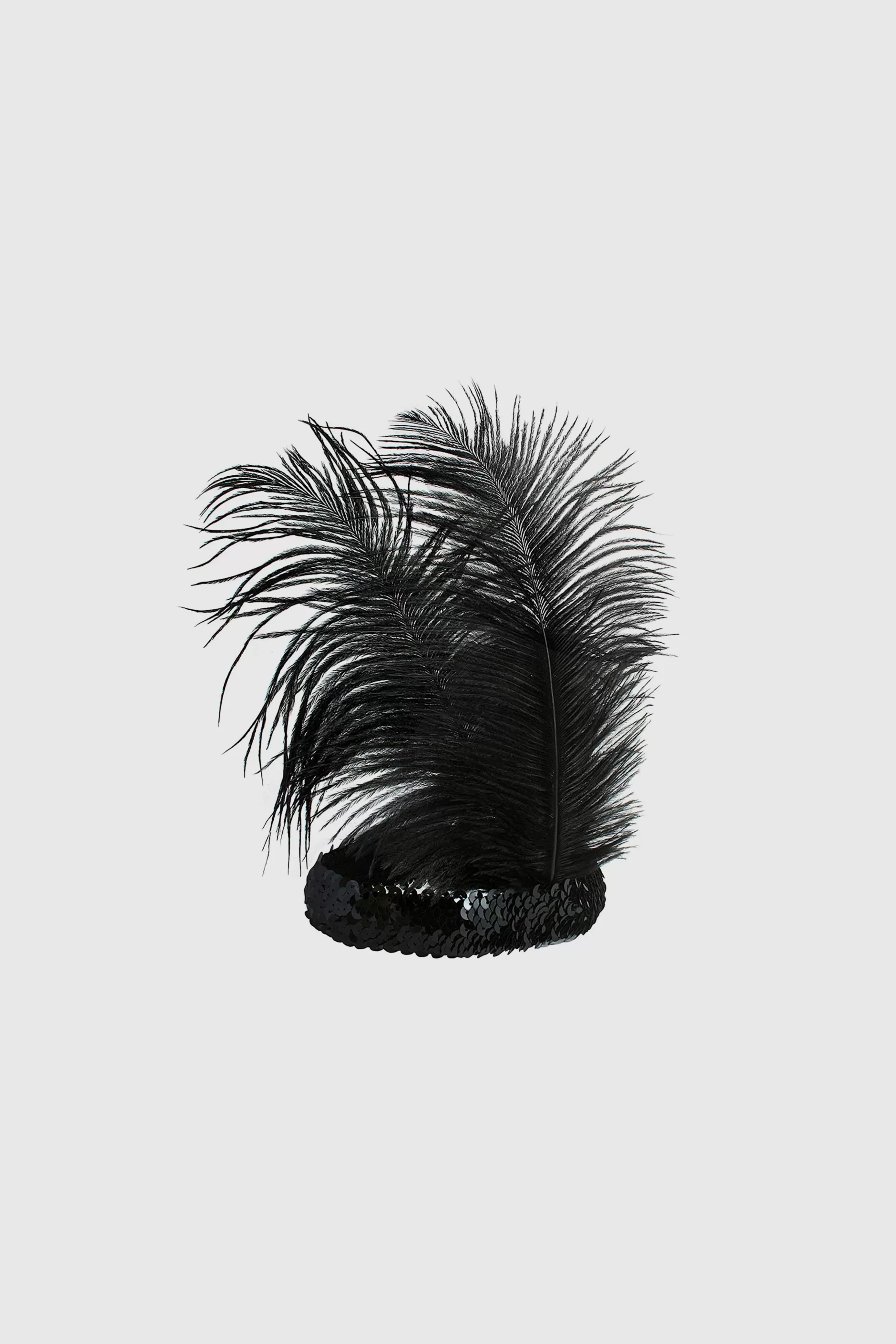 Roaring 20S Sequined Showgirl Headpiece-BABEYOND Outlet