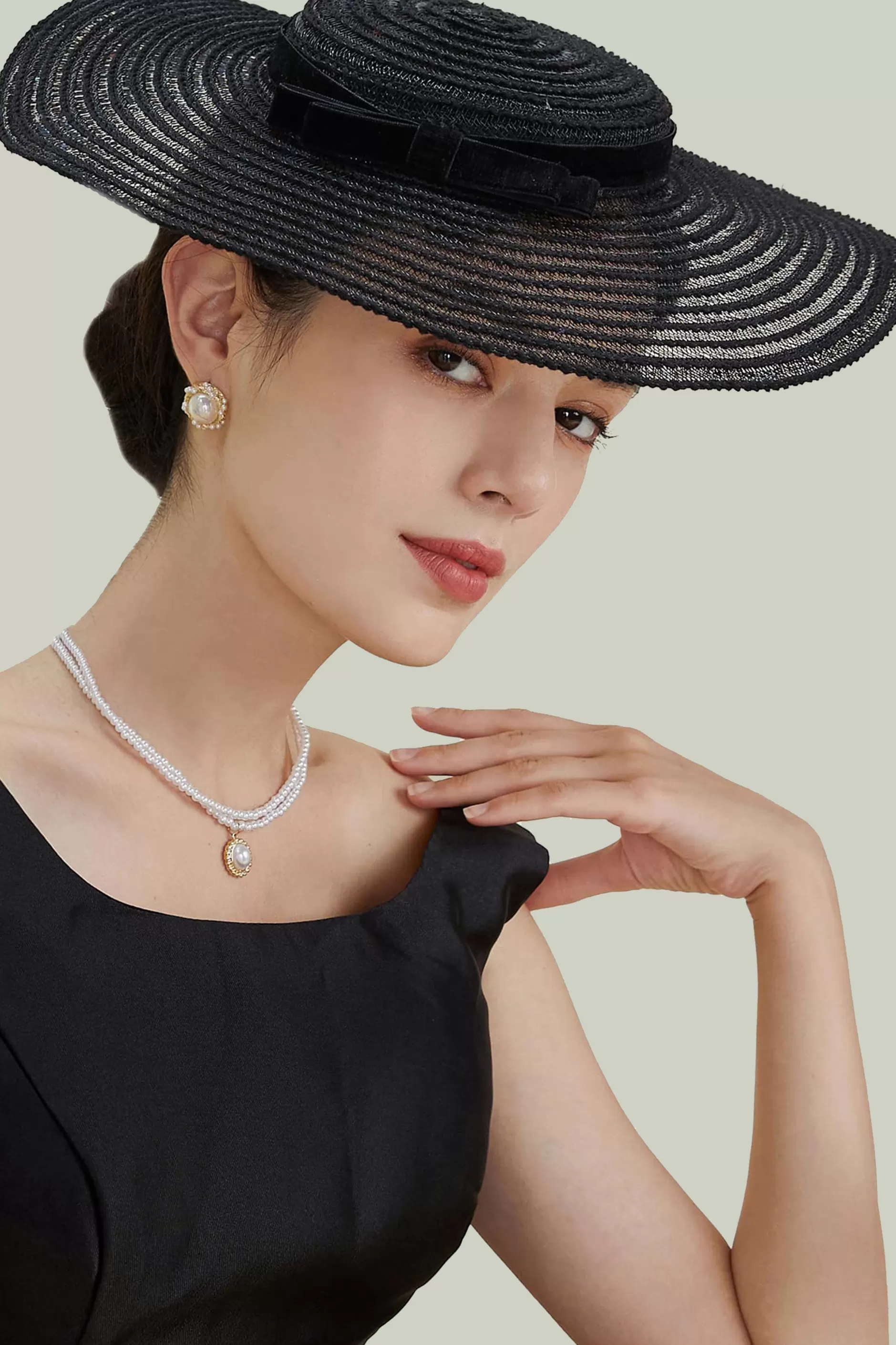 Stylish Lace Cocktail Fascinator-BABEYOND Clearance