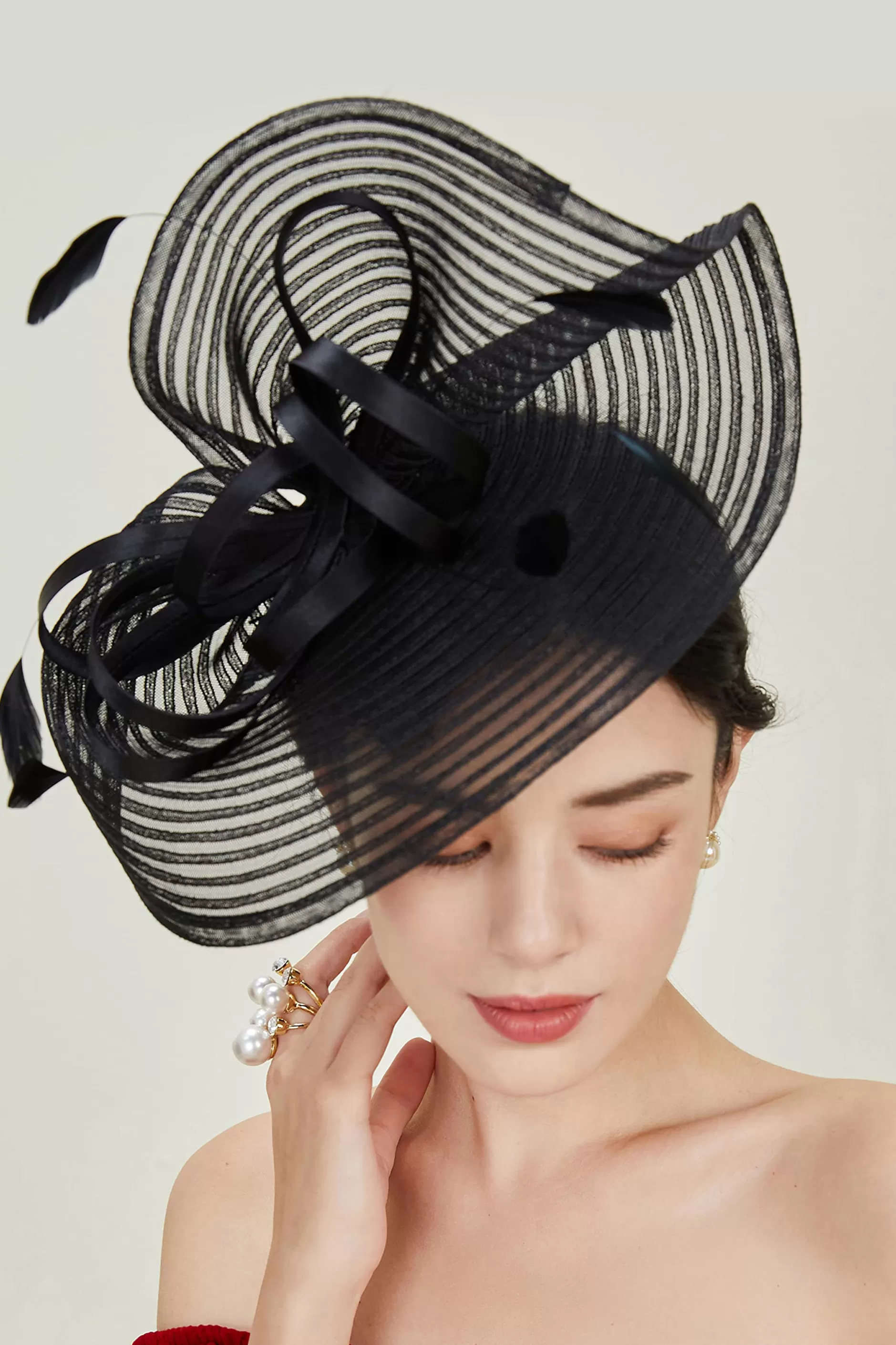 Tea Party Race Day Fascinator-BABEYOND Shop