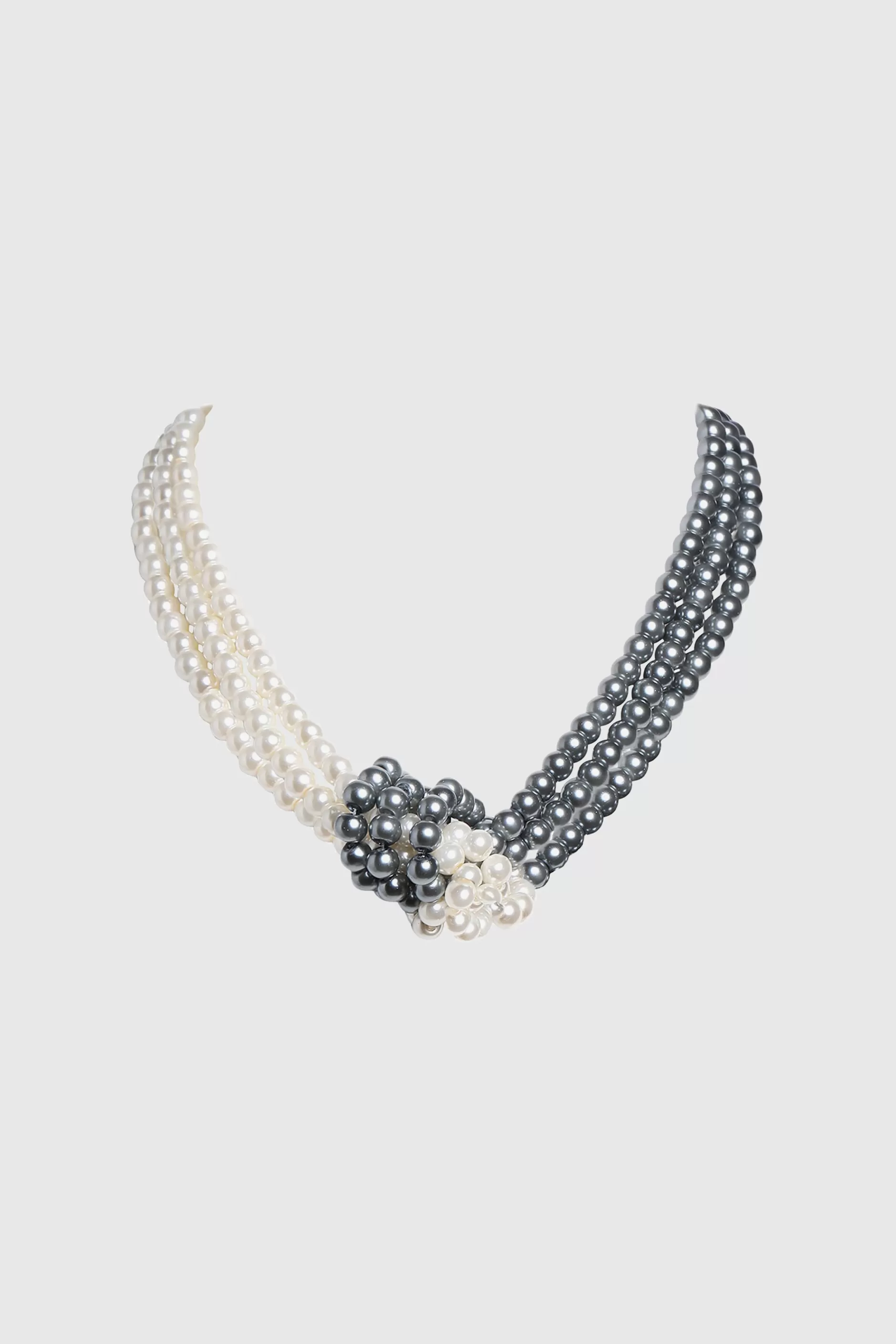 Unique Gatsby Knotted Pearl Necklace-BABEYOND New