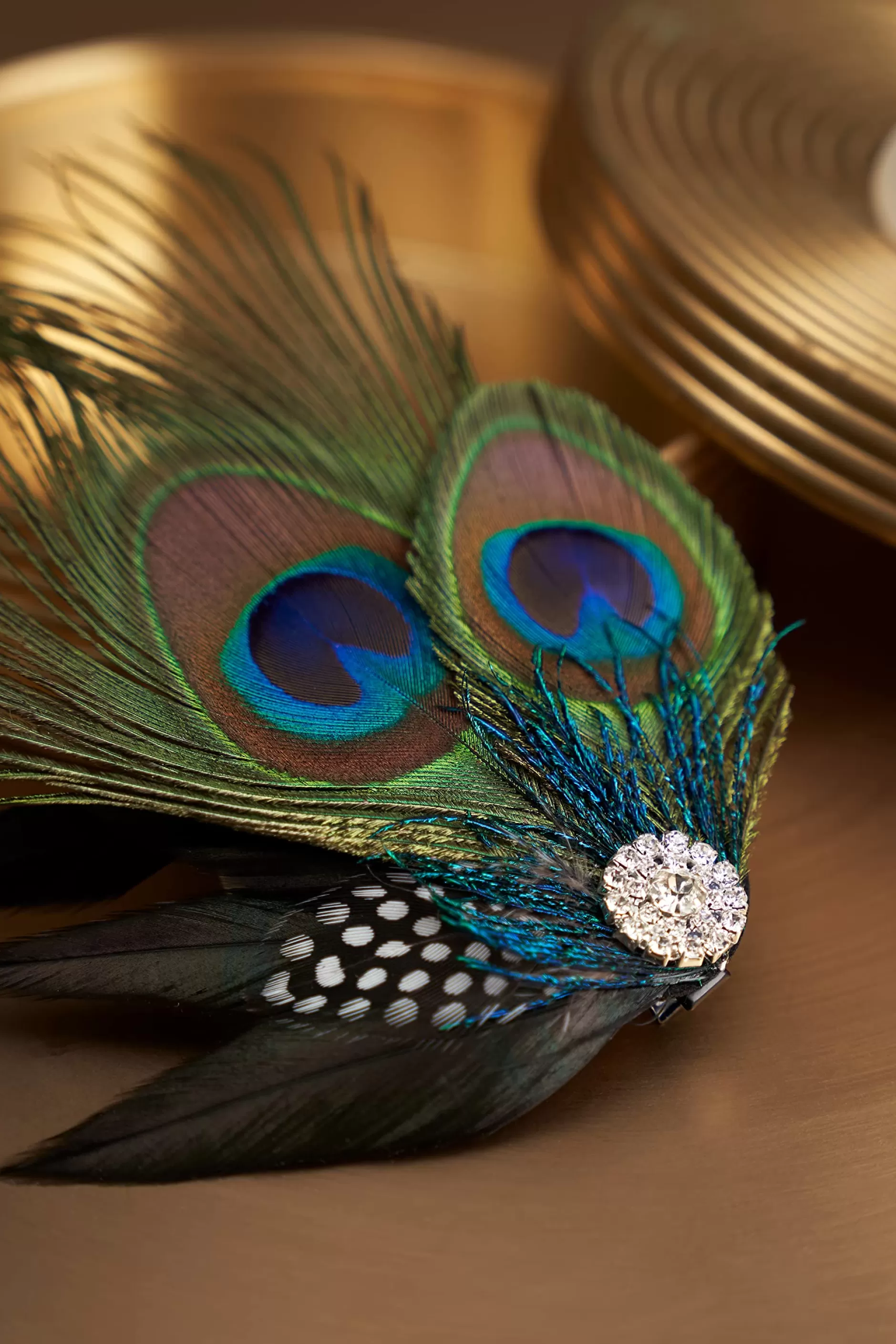 Vintage Rhinestone Hair Clip-BABEYOND Store