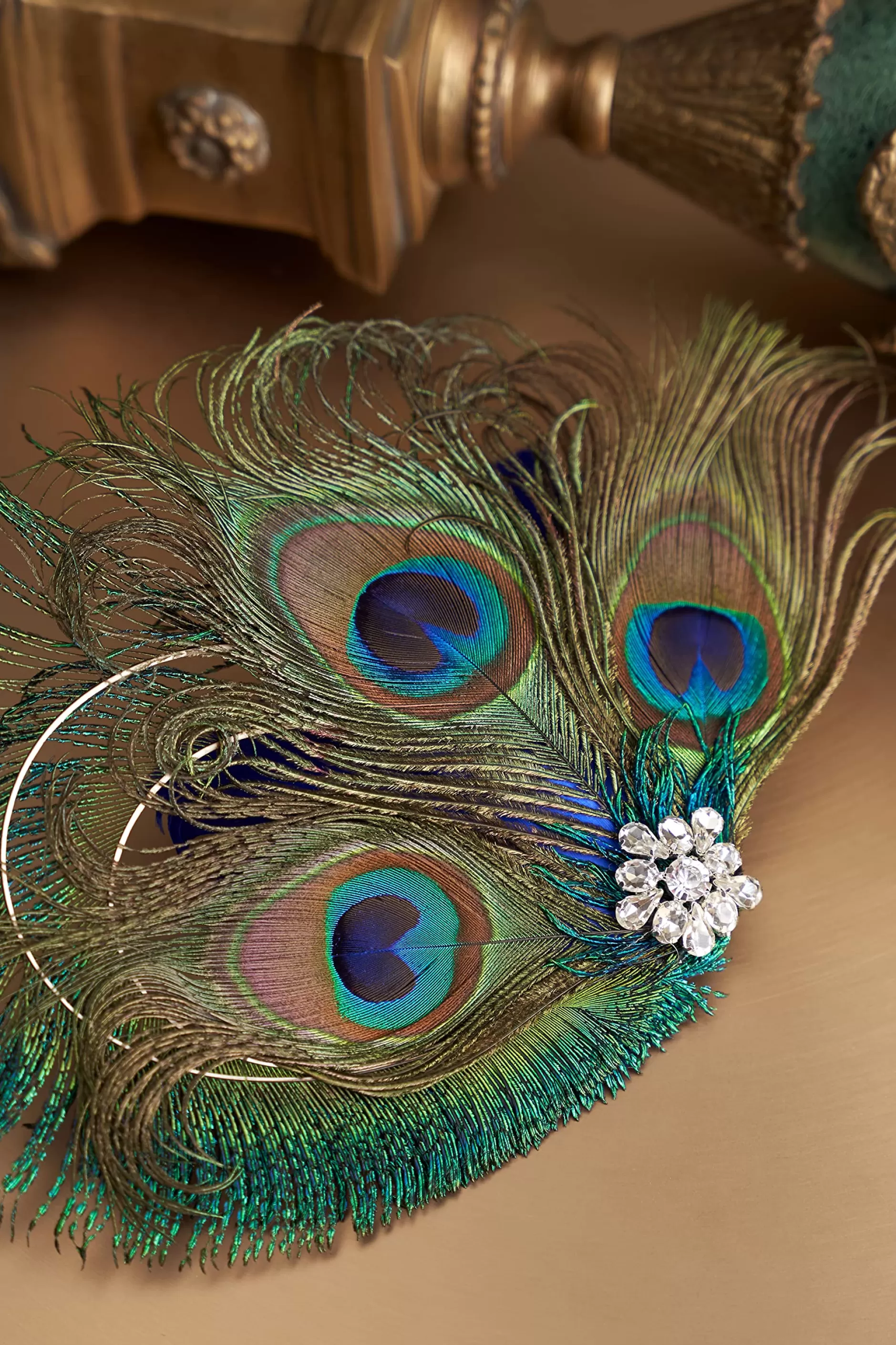 Vintage Rhinestone Hair Clip-BABEYOND Store