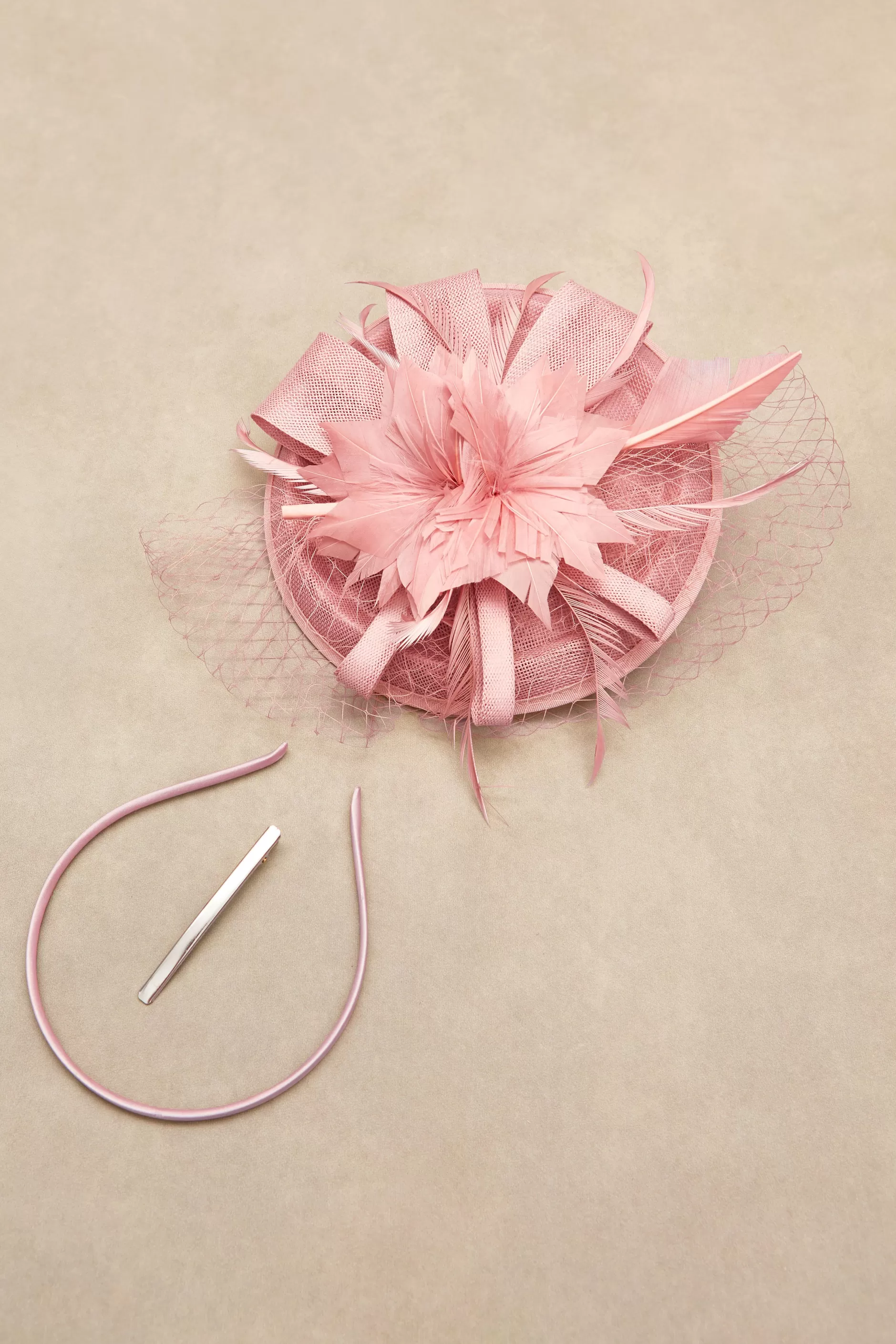 Vintage Veil Tea Party Fascinator-BABEYOND New