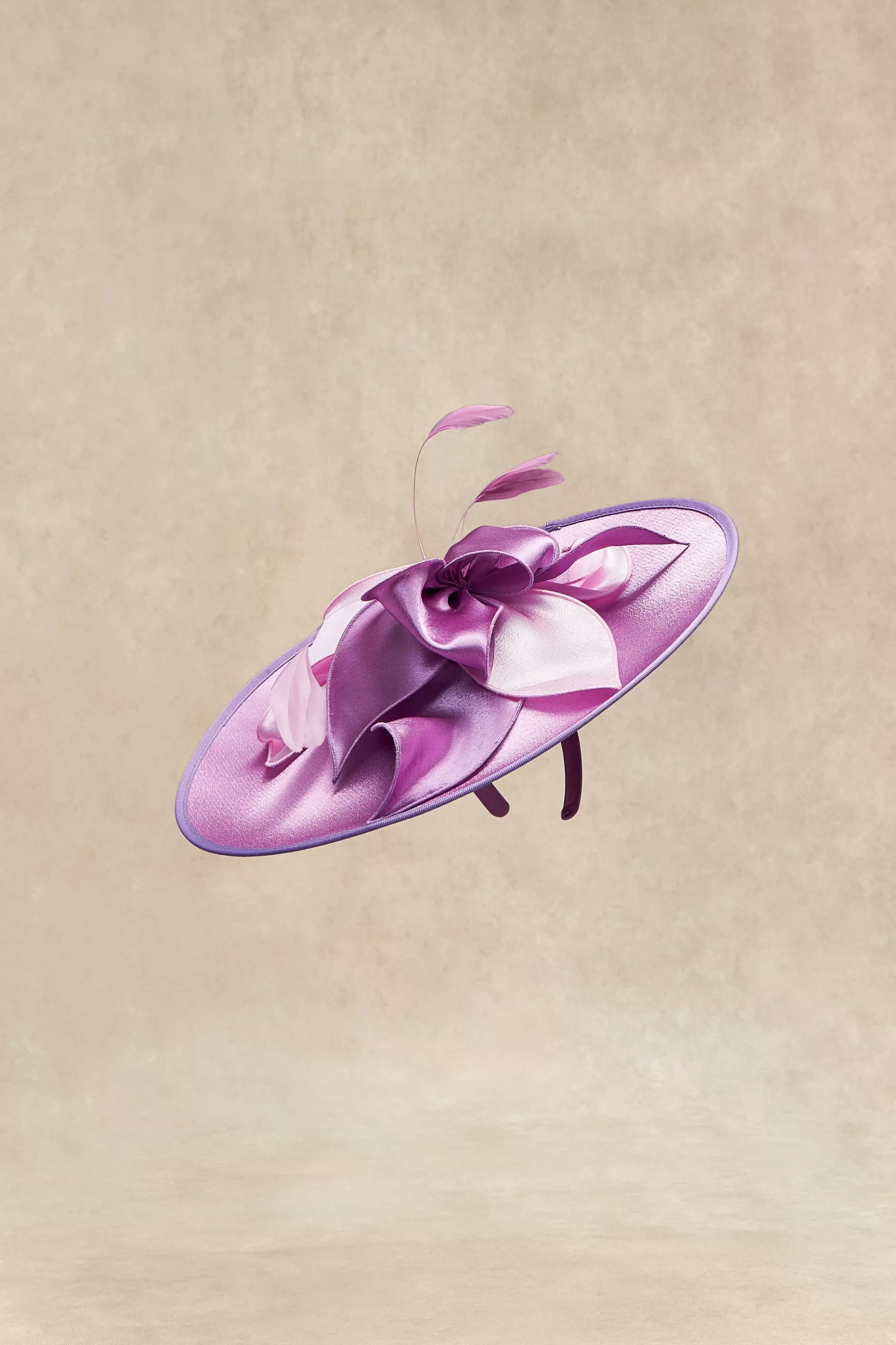 Wide Brim Floral Race Day Fascinator-BABEYOND Cheap